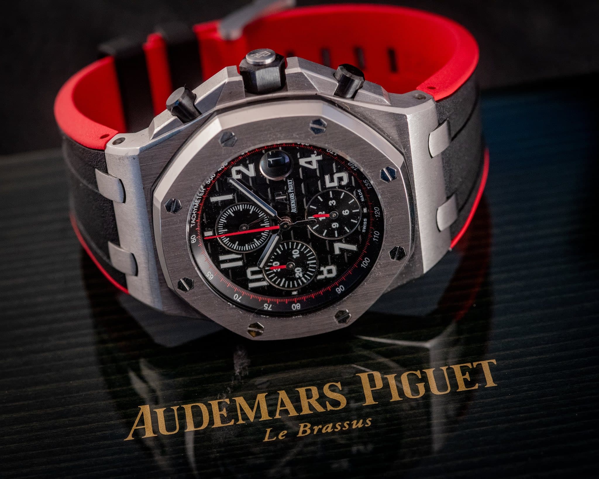 May be an image of wrist watch and text