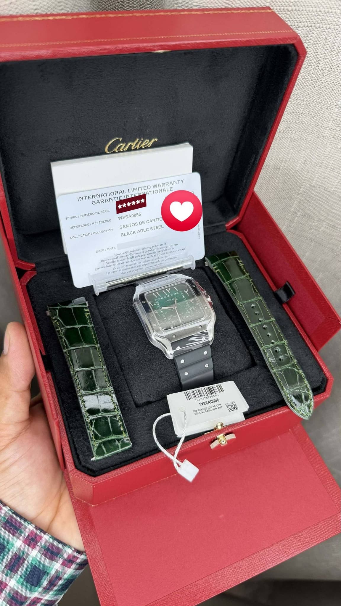May be an image of digital watch and text