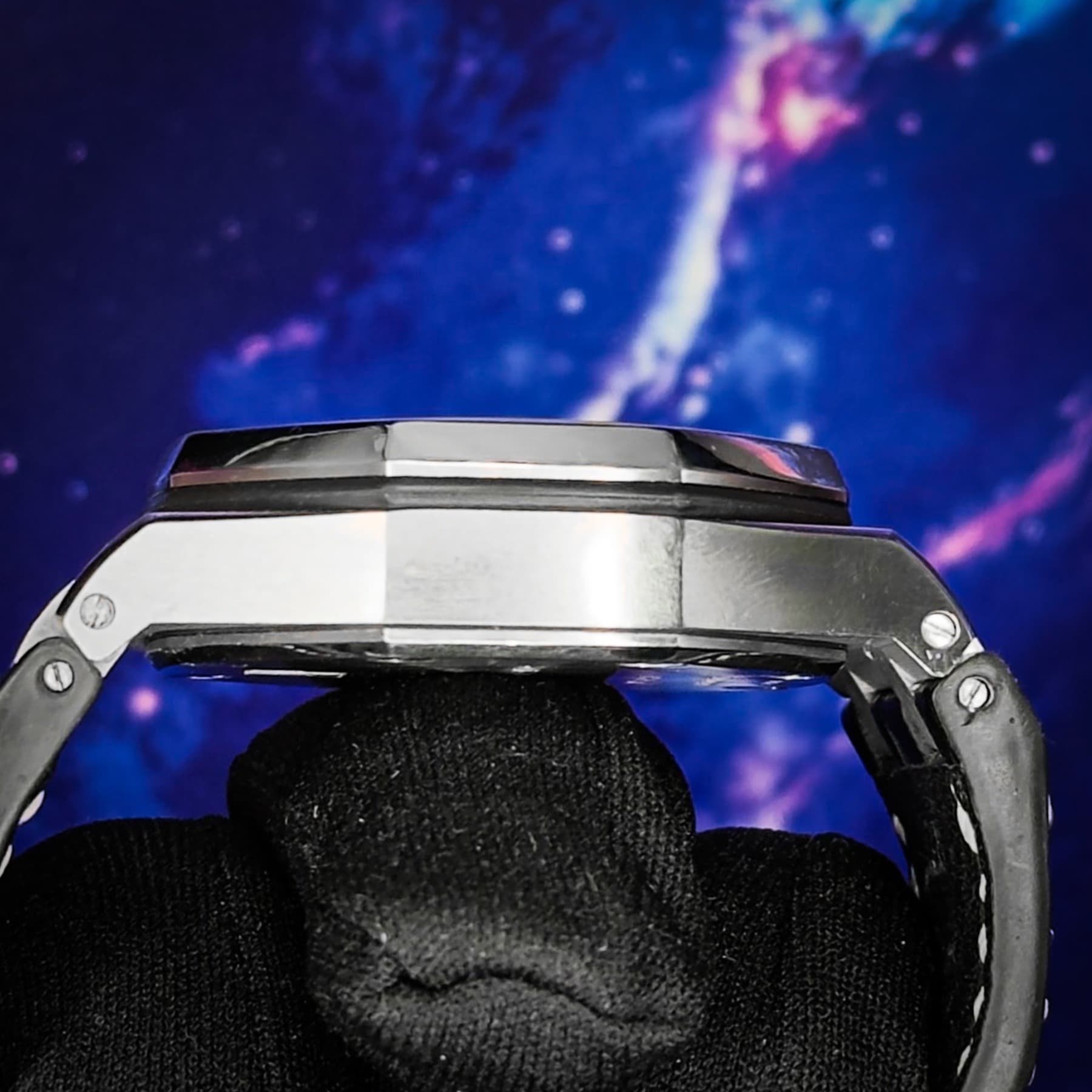 May be an image of digital watch and text