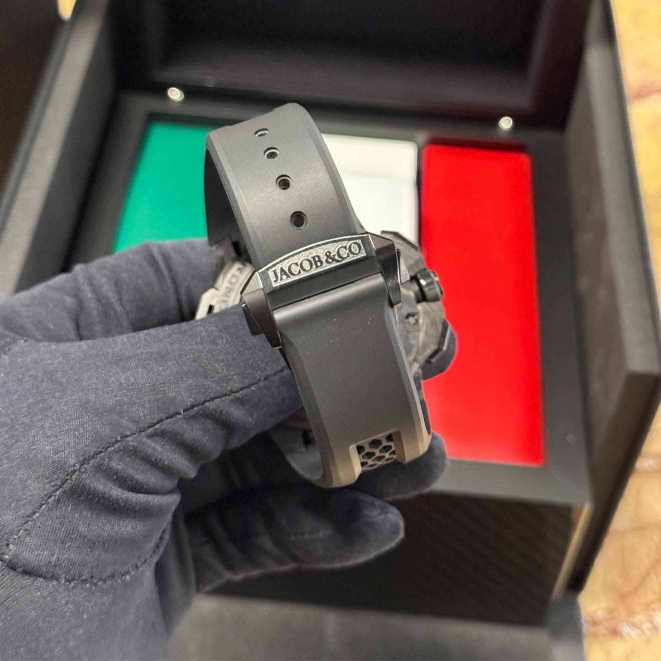 May be an image of wrist watch