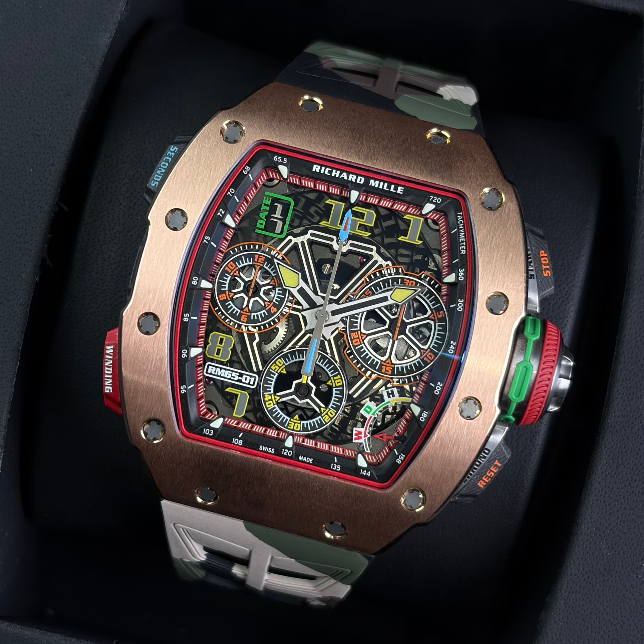 May be an image of wrist watch and text