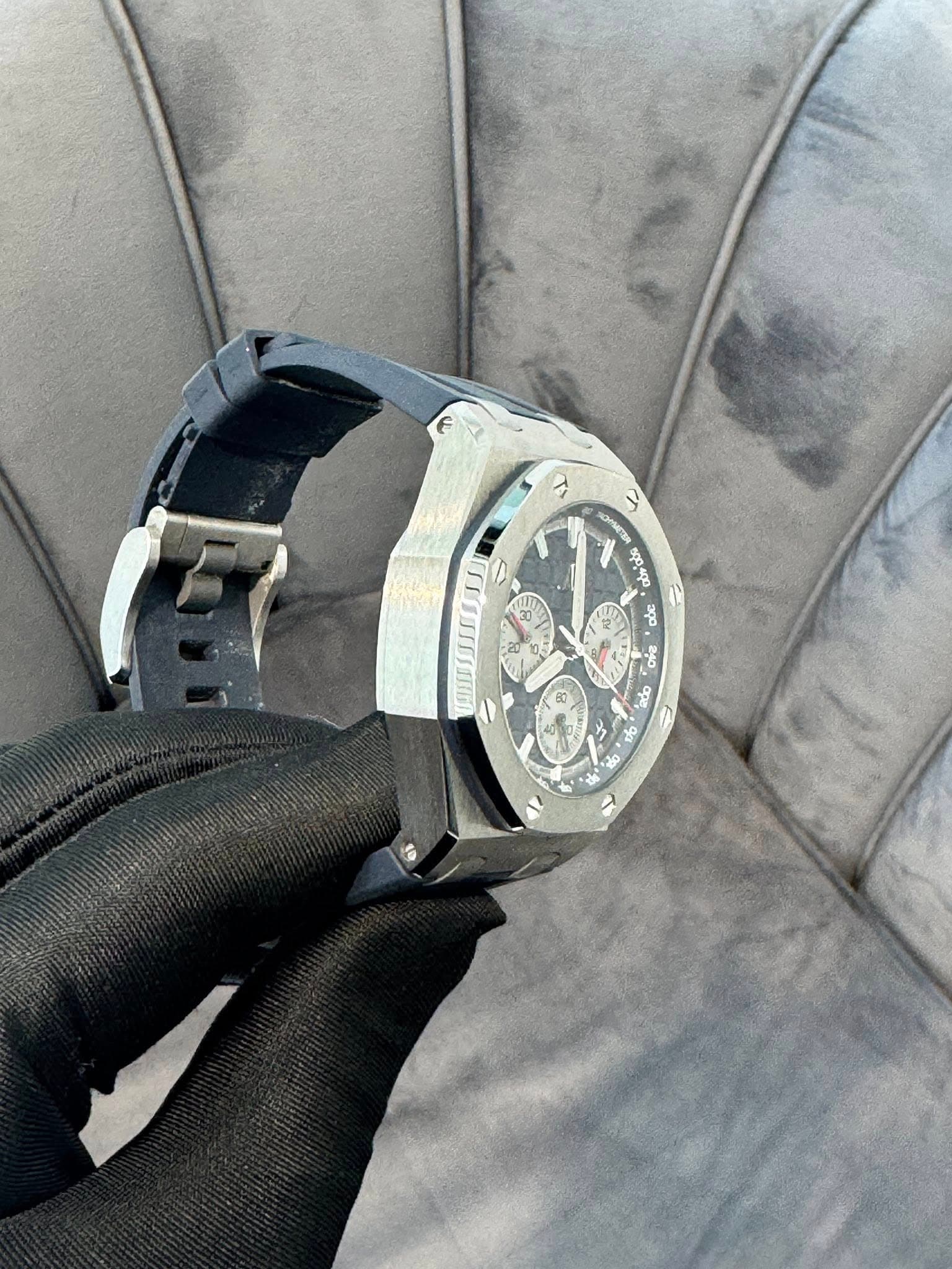 May be an image of wrist watch and text
