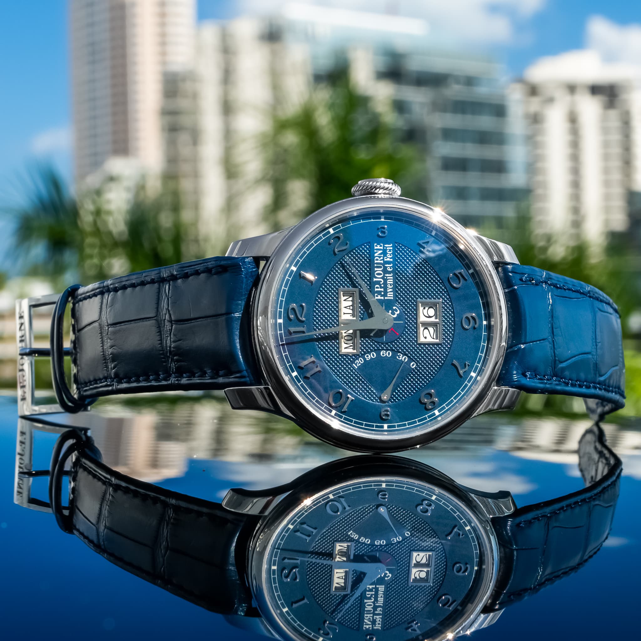 May be an image of wrist watch and text that says 'F.PJOURNE TRNE Fecit Fecit F.r.JO Invent JAN ی MON お oB ون AD er a o d do Lr 1 4 3 34 心 ل 17V TC ت MOL HERIy آorI'