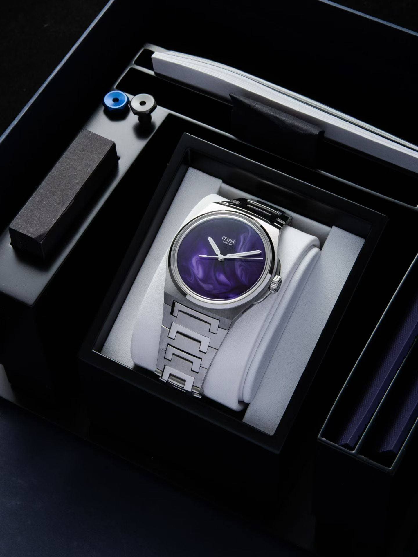 May be an image of digital watch and text