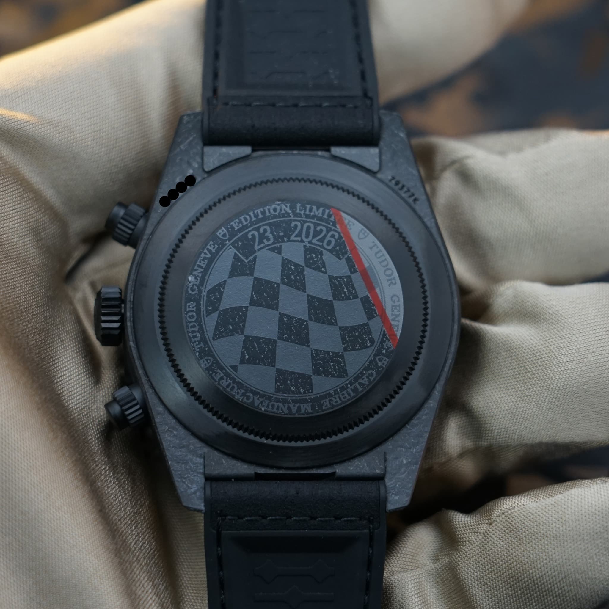 May be an image of wrist watch and text that says 'EDITION 0期.202 LIMI 23: TUDOR ဟ TUDOR GENT'