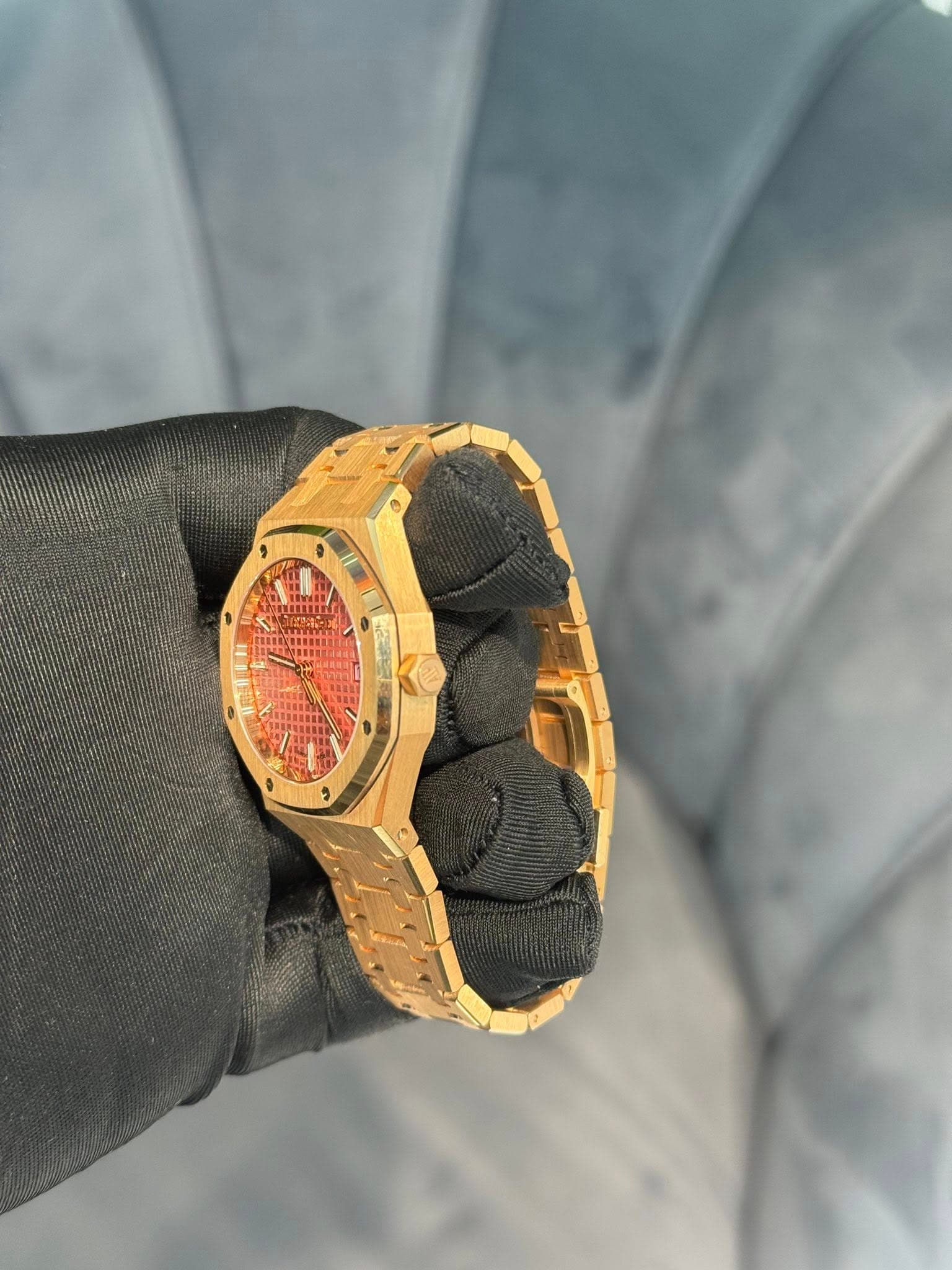 May be an image of wrist watch and text