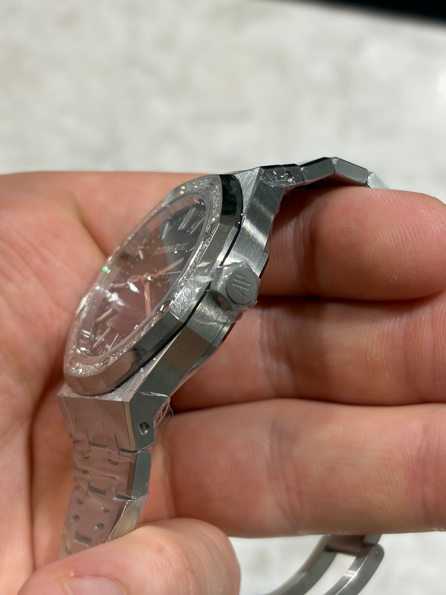 May be an image of wrist watch
