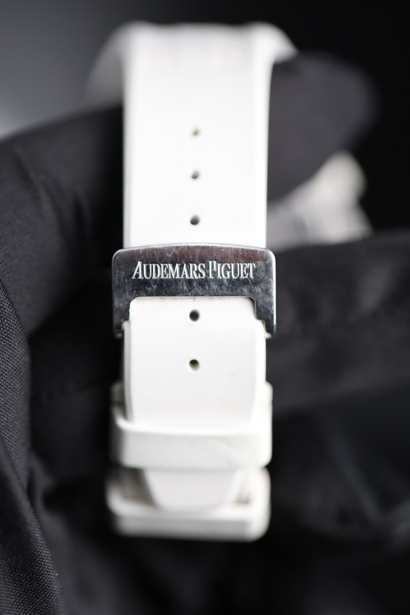 May be an image of leather, digital watch and text that says 'AUDEMARSPIGU PIGUET'