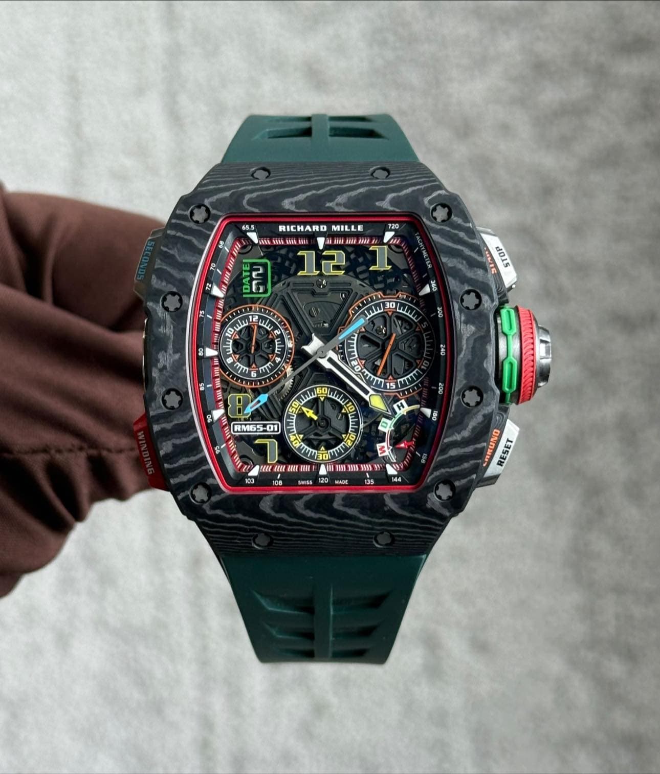 May be an image of digital watch and text