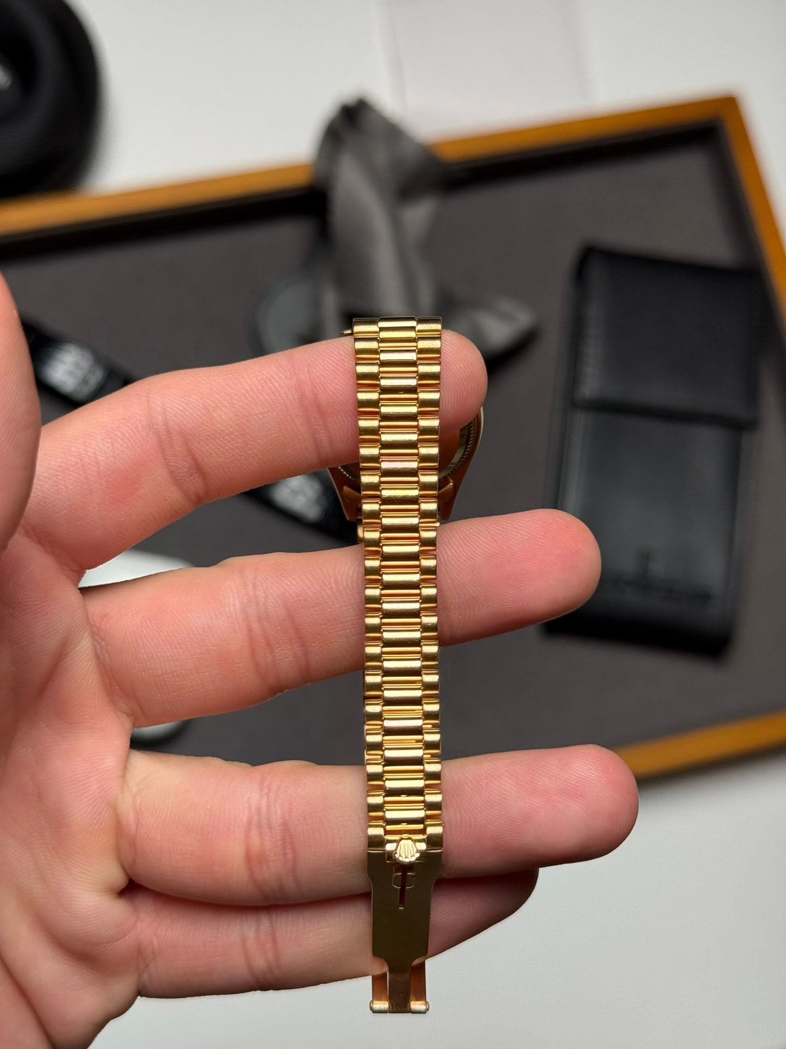 May be an image of wrist watch