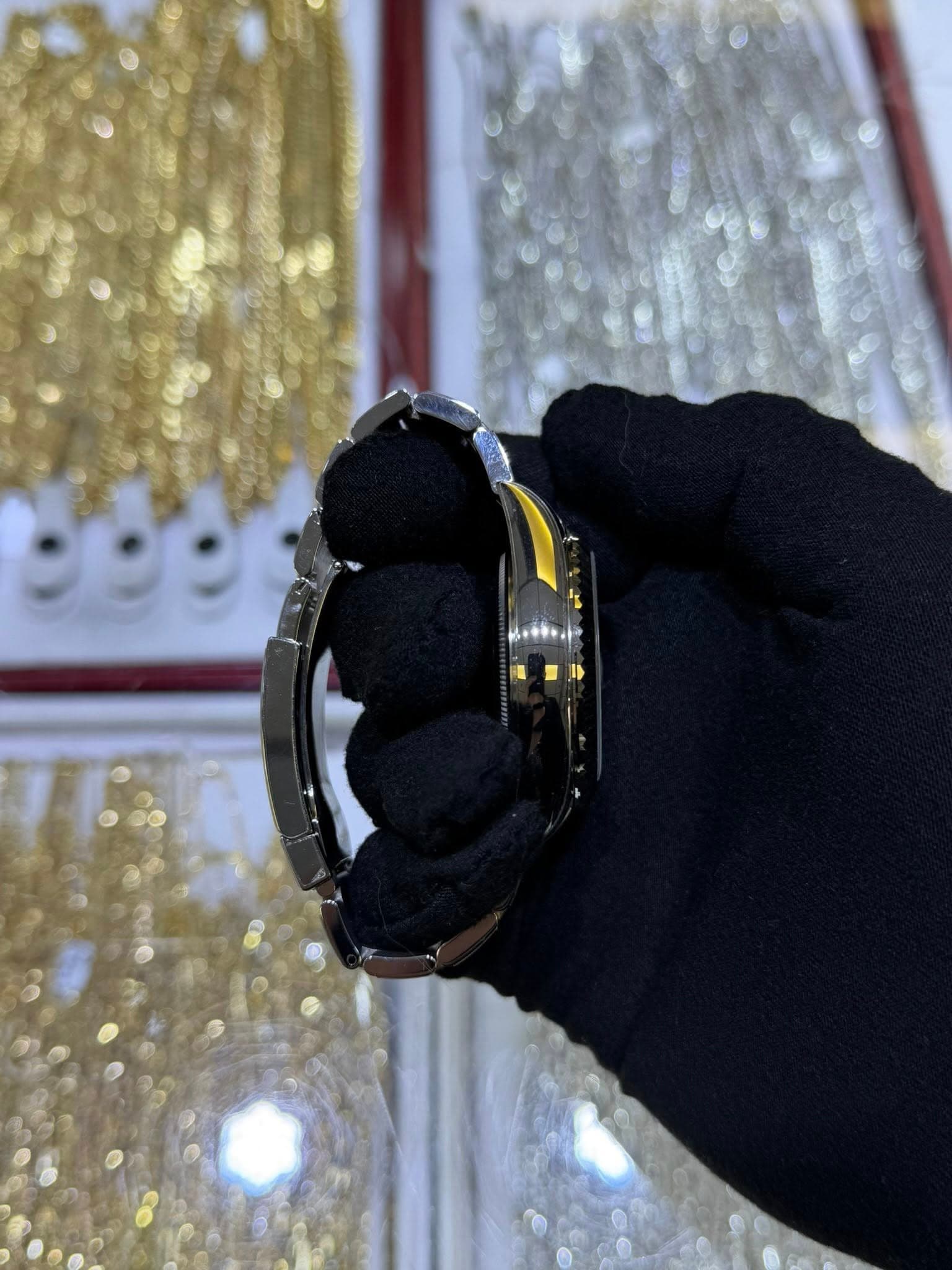 May be an image of ring and wrist watch