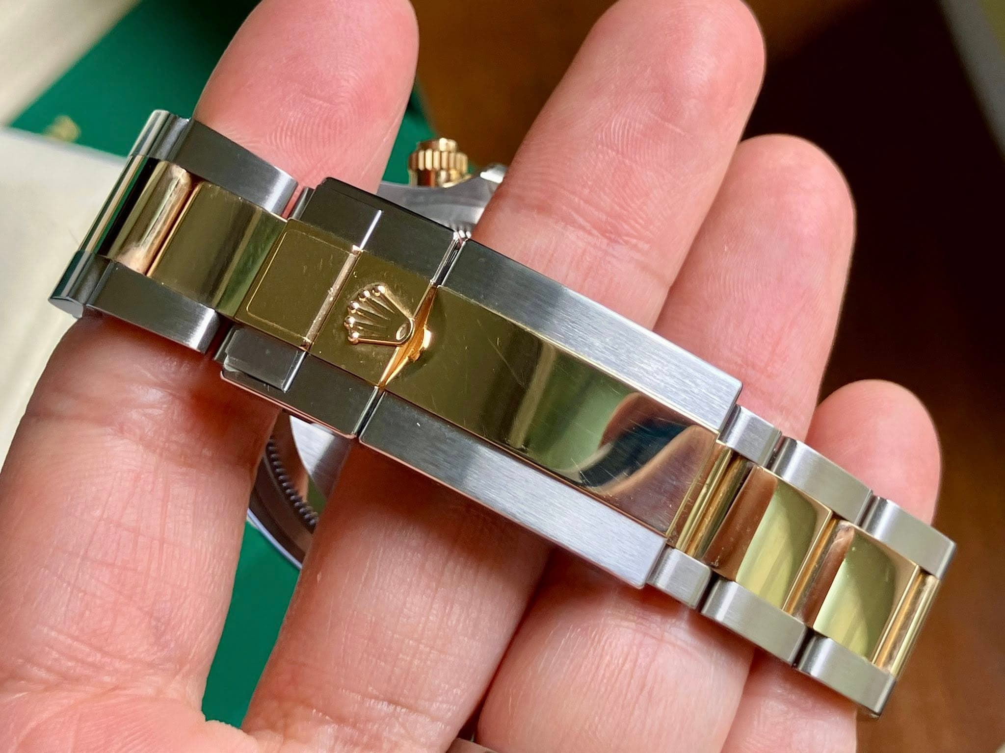 May be an image of wrist watch