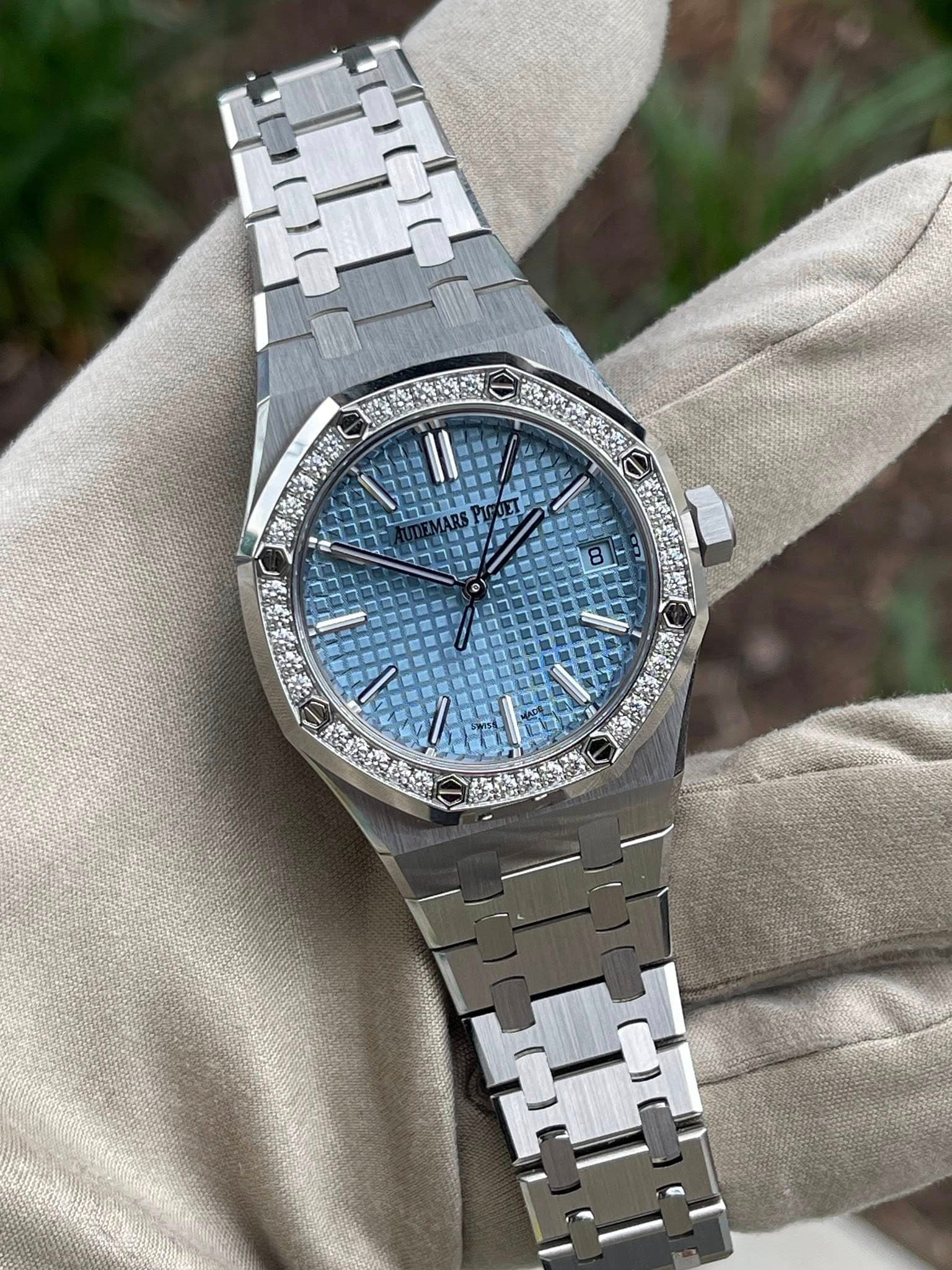 May be an image of wrist watch