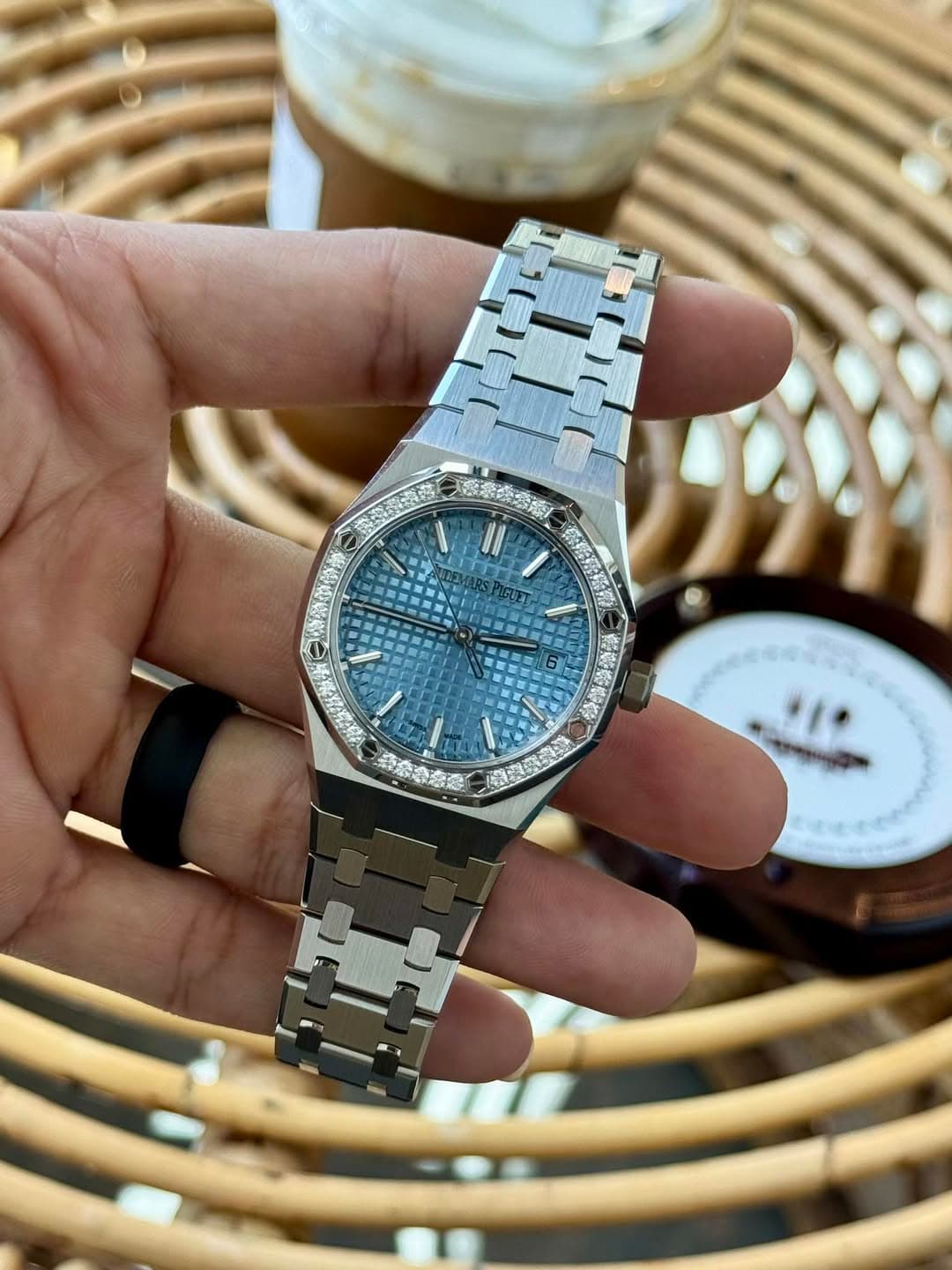 May be an image of digital watch and text