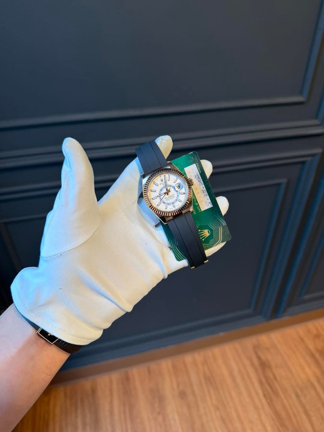 May be an image of wrist watch