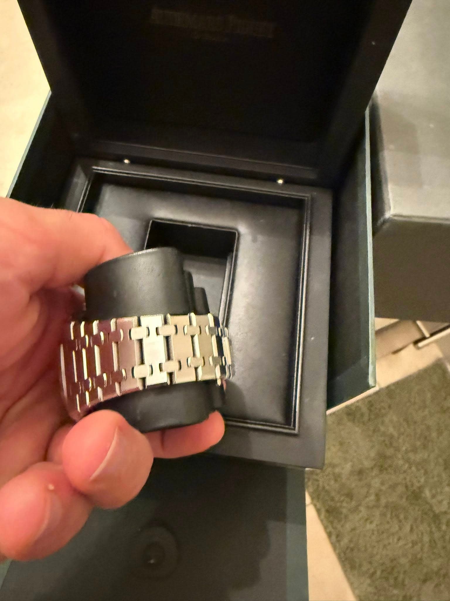 May be an image of wrist watch