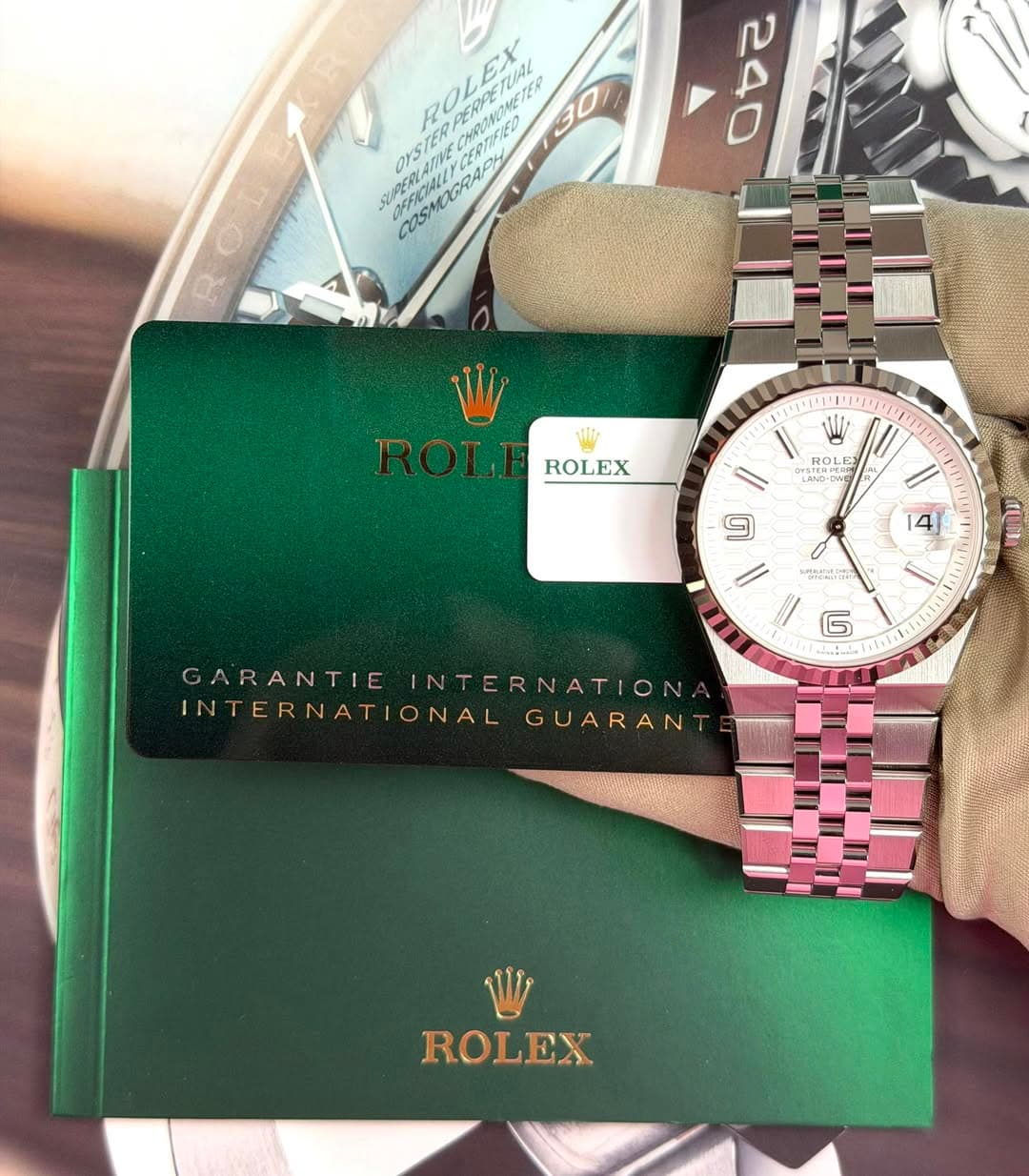 May be an image of wrist watch and text