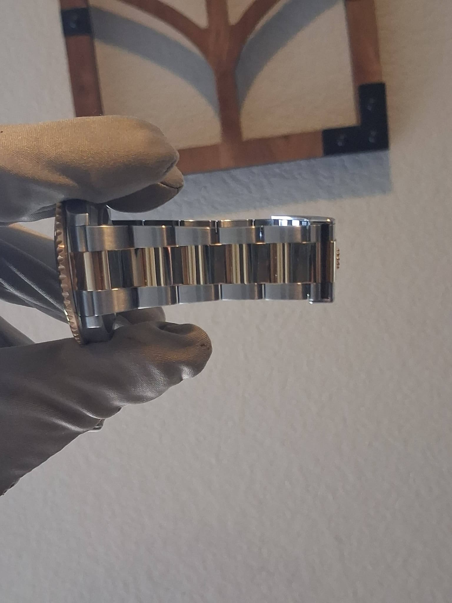 May be an image of wrist watch