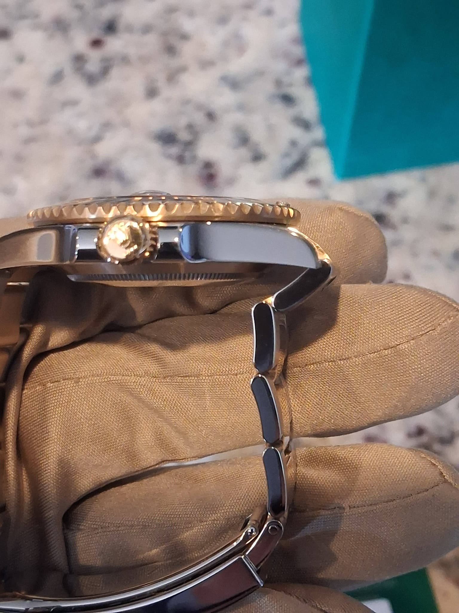 May be an image of wrist watch
