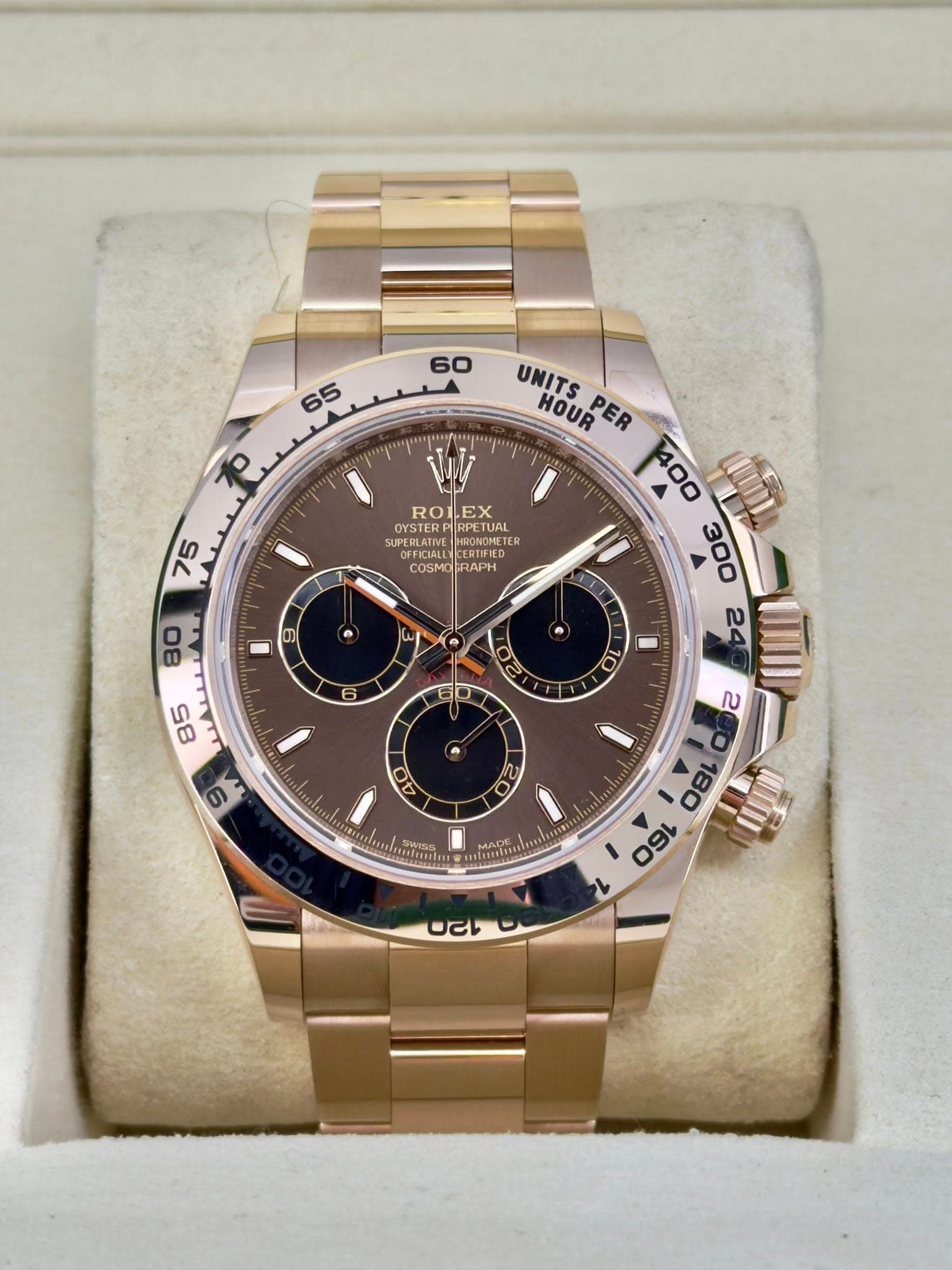 May be an image of wrist watch and text that says '60 65 ね 75 RO EX EX SRPE HRONOME MCT TUAL AL தக்க் OYSTERF RPETUAL PIRPET I DEFICIALE COSMO COSMORAPH RAPH UNITS HOUR PER ١١…