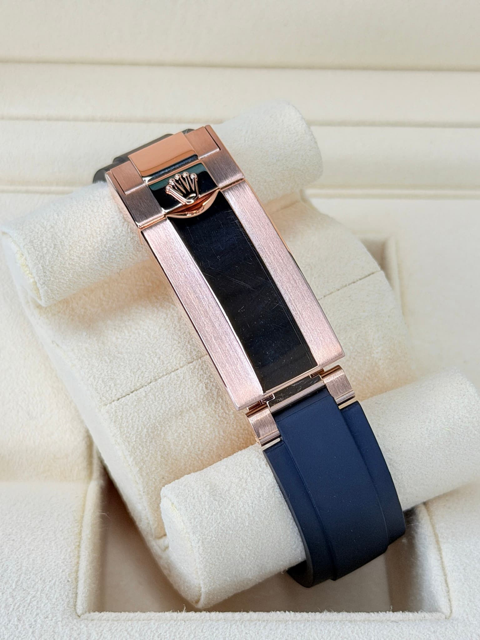 May be an image of wrist watch and jewelry