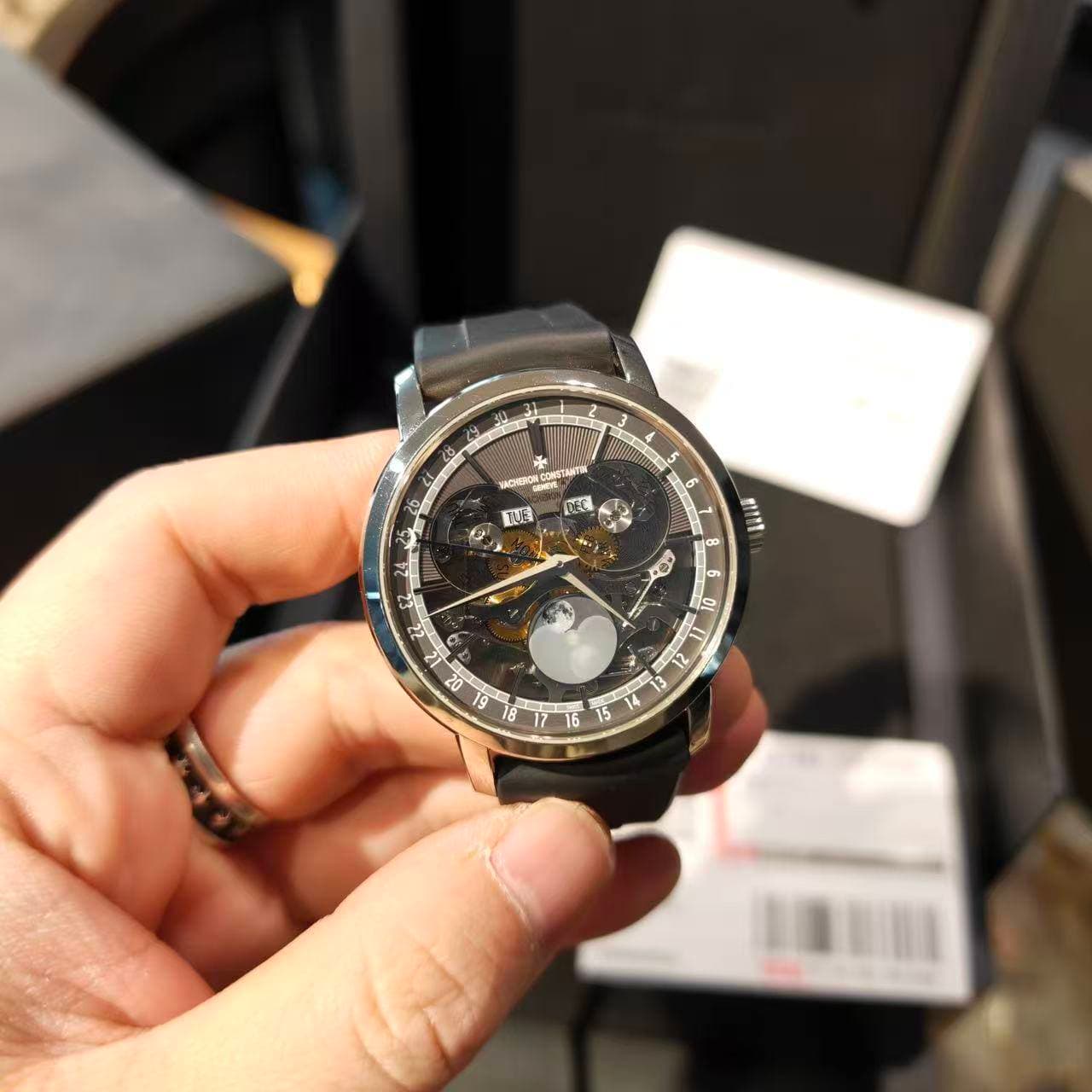 May be an image of digital watch and text