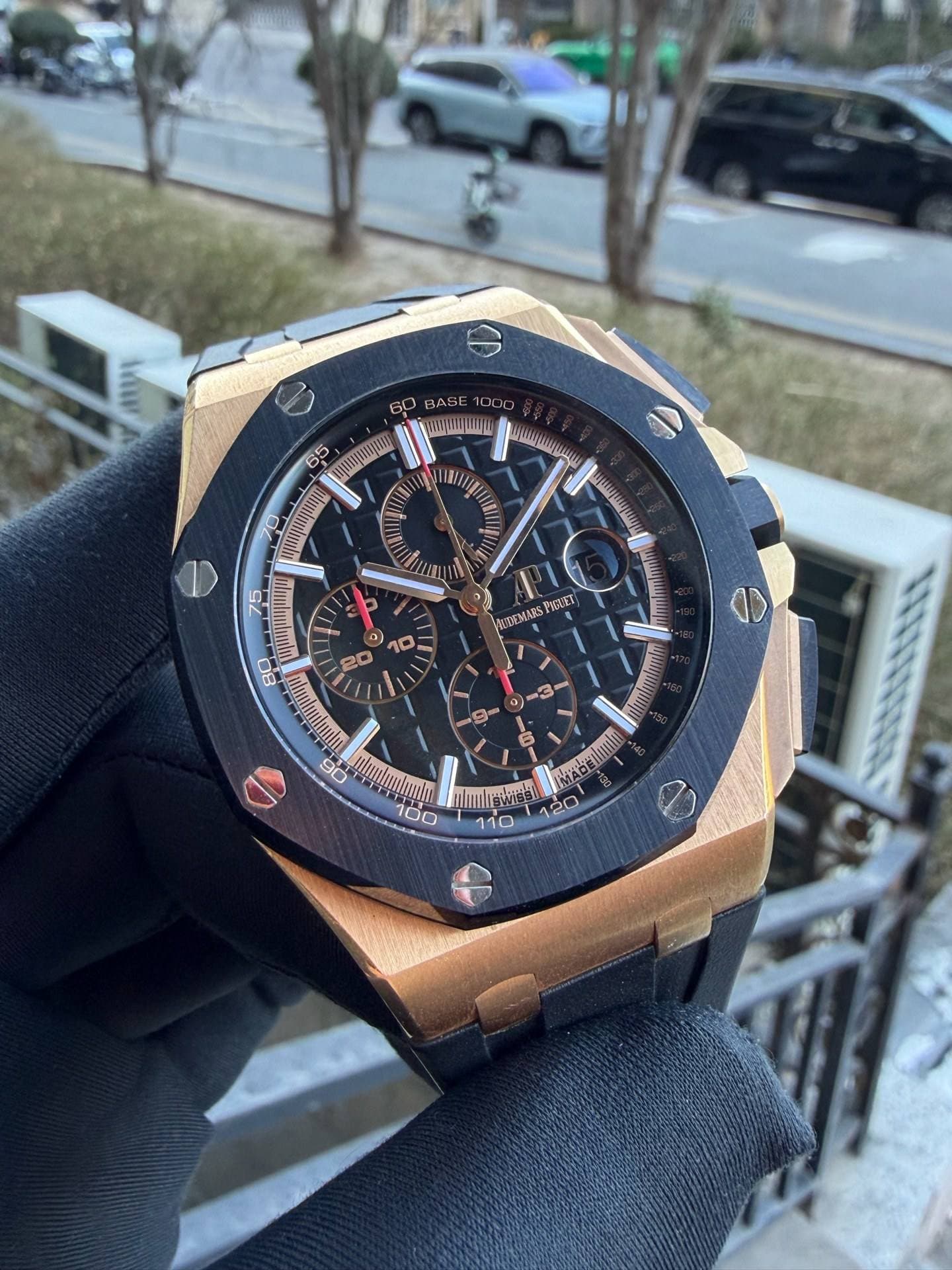 May be an image of wrist watch and text