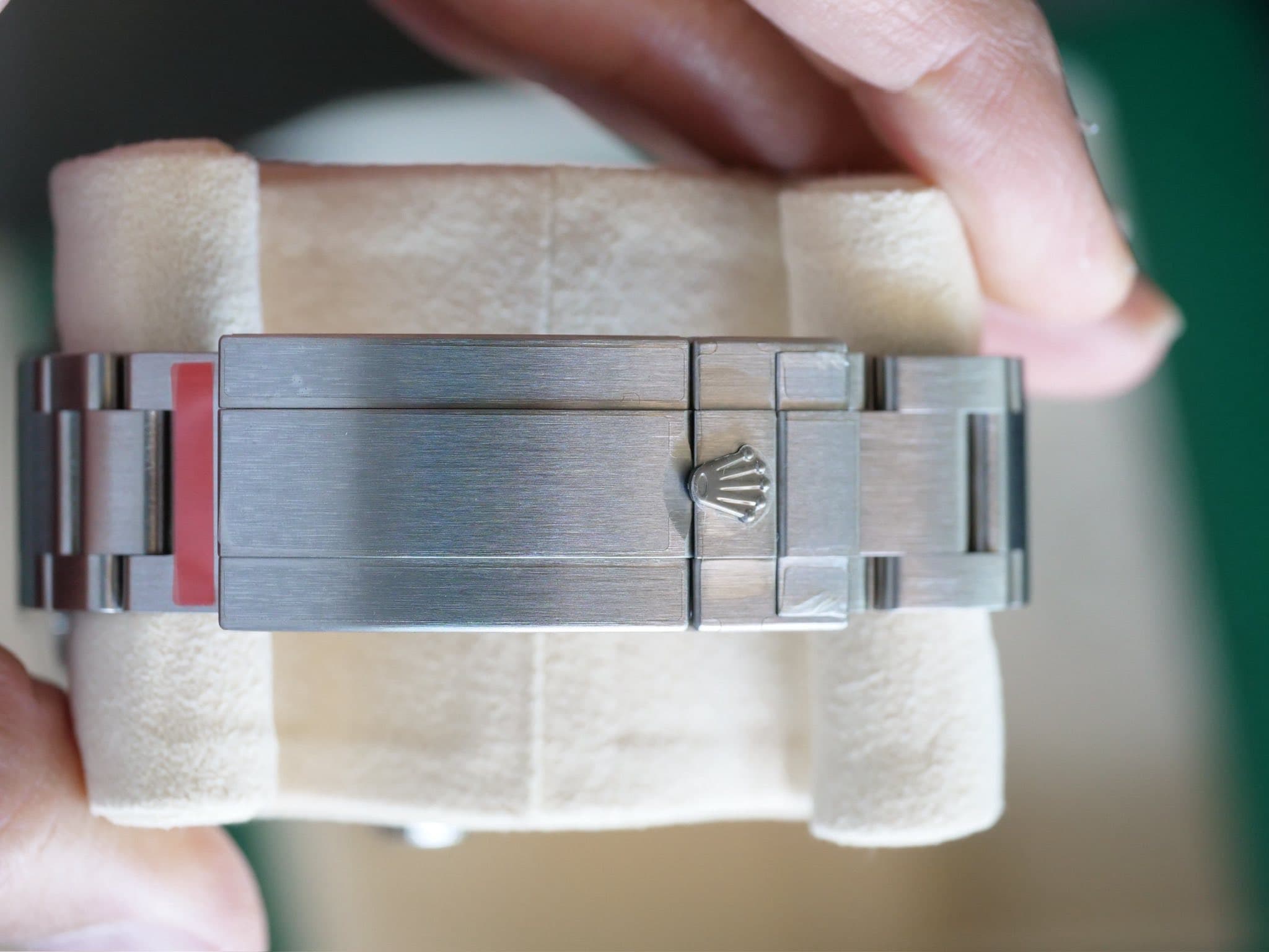 May be an image of wrist watch