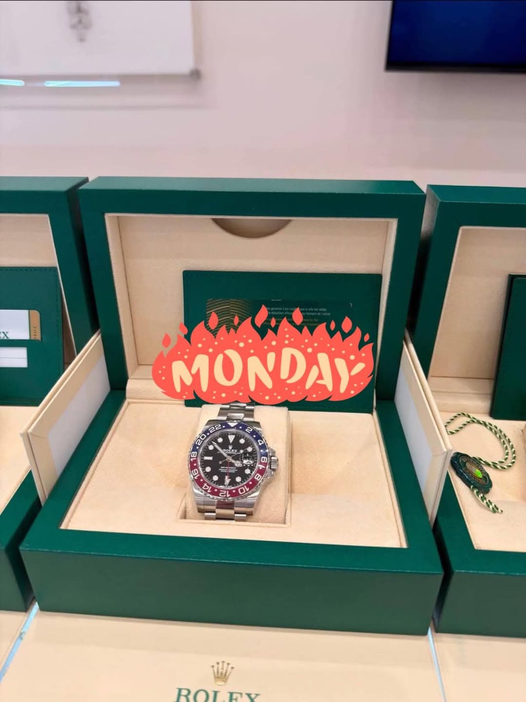 May be an image of wrist watch and text