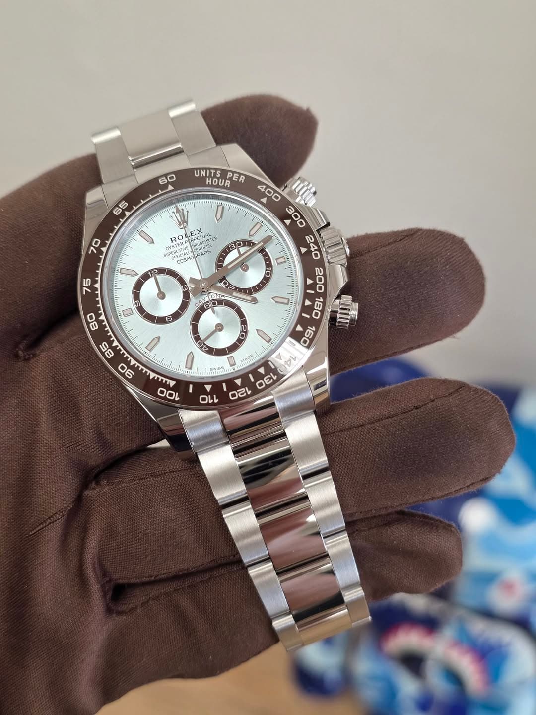 May be an image of wrist watch and text
