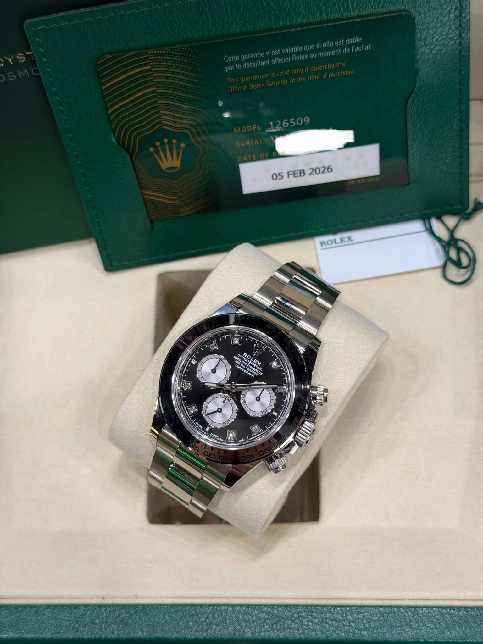 May be an image of wrist watch and text that says '05FEB 05 FEB 2026 ROLEX D 45'