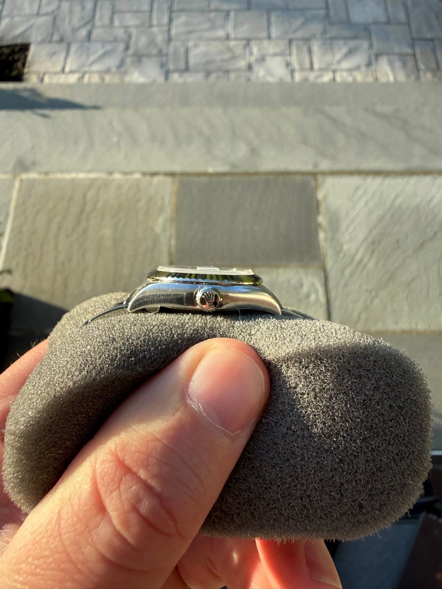 May be an image of ring and wrist watch