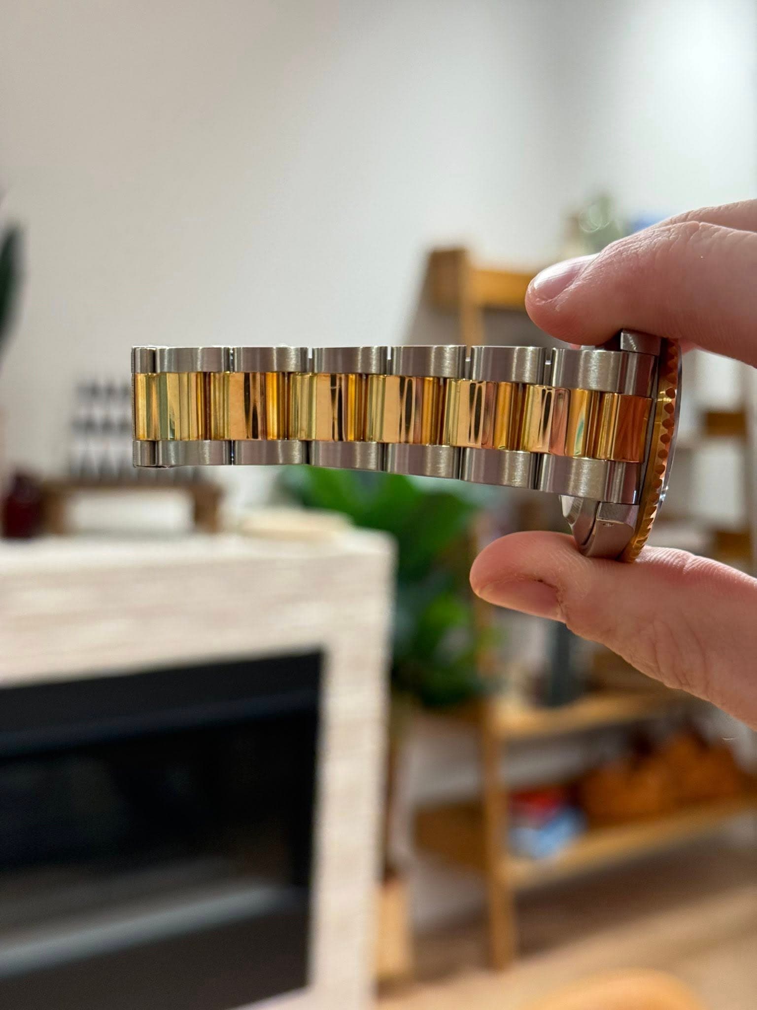May be an image of wrist watch