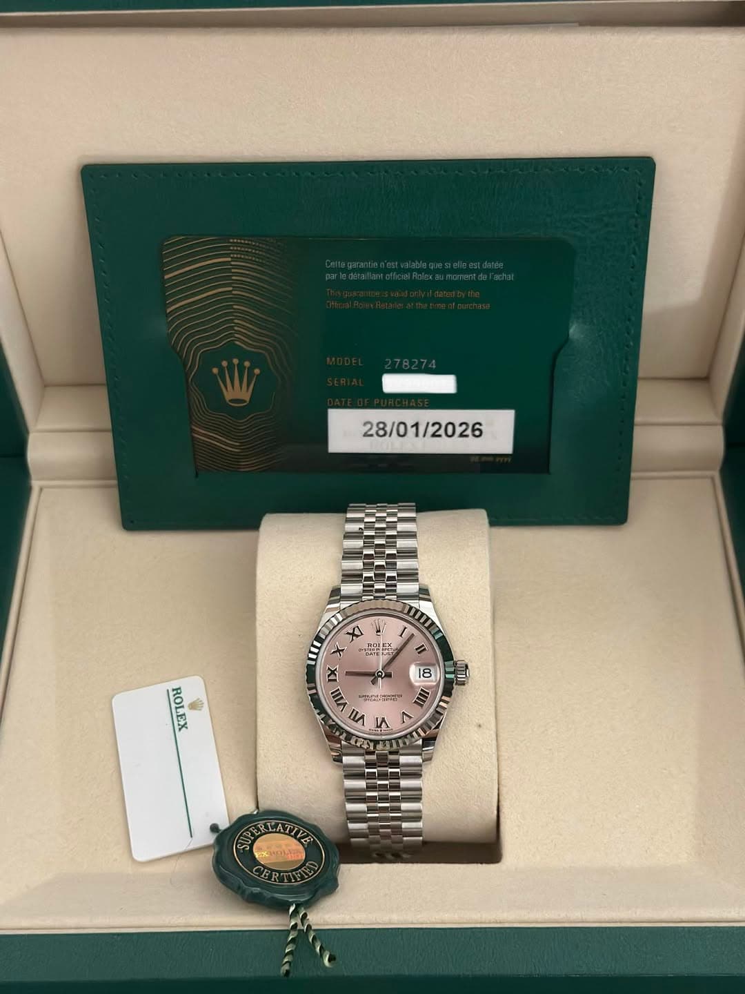 May be an image of wrist watch and text that says '28/01/2026 הב & 매장일도 I ROLEX ภัรม IX A ALI X 18 E nΑ ک < A SERLATYE LATIVE PERLATIVE'