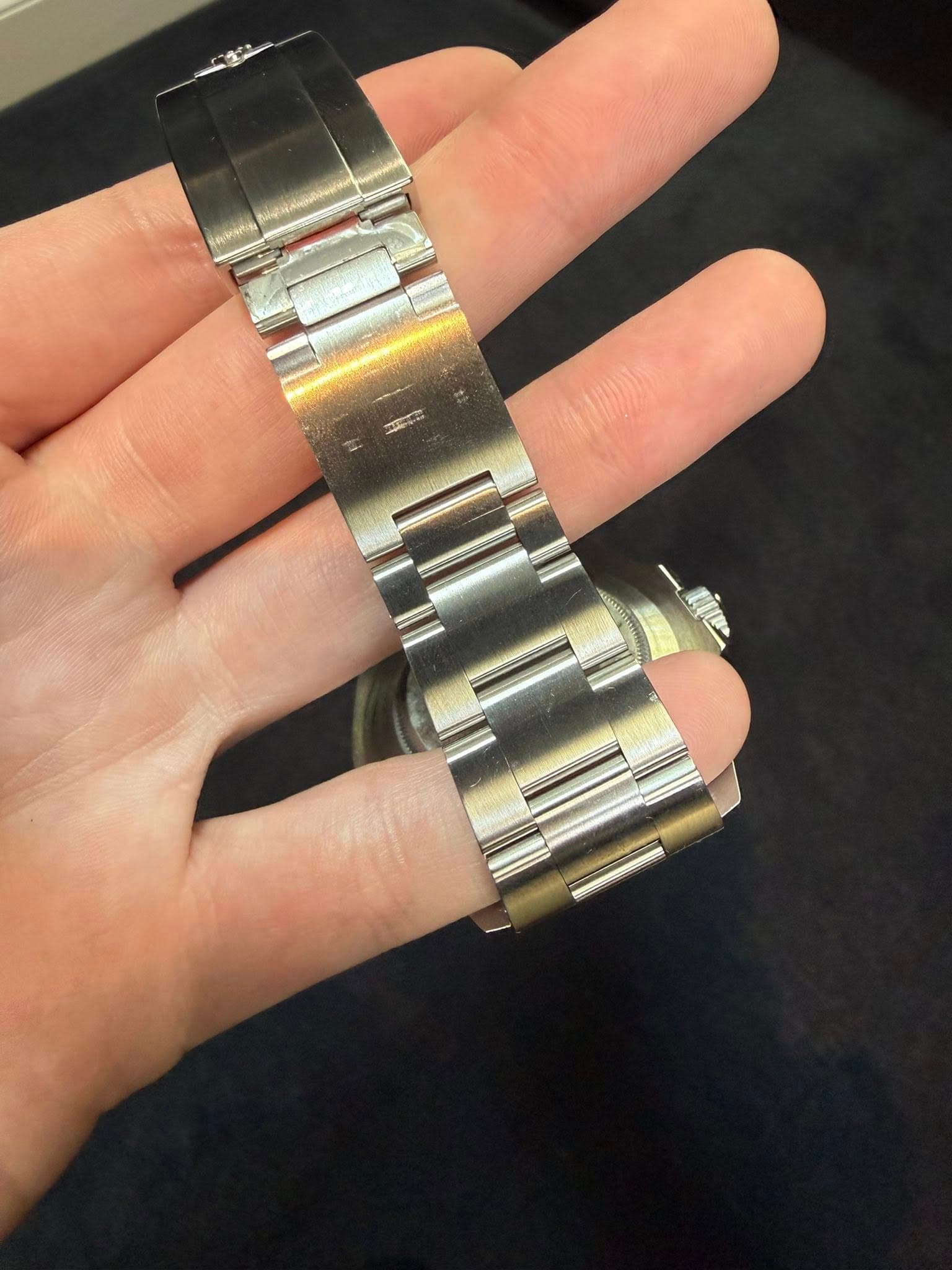 May be an image of wrist watch