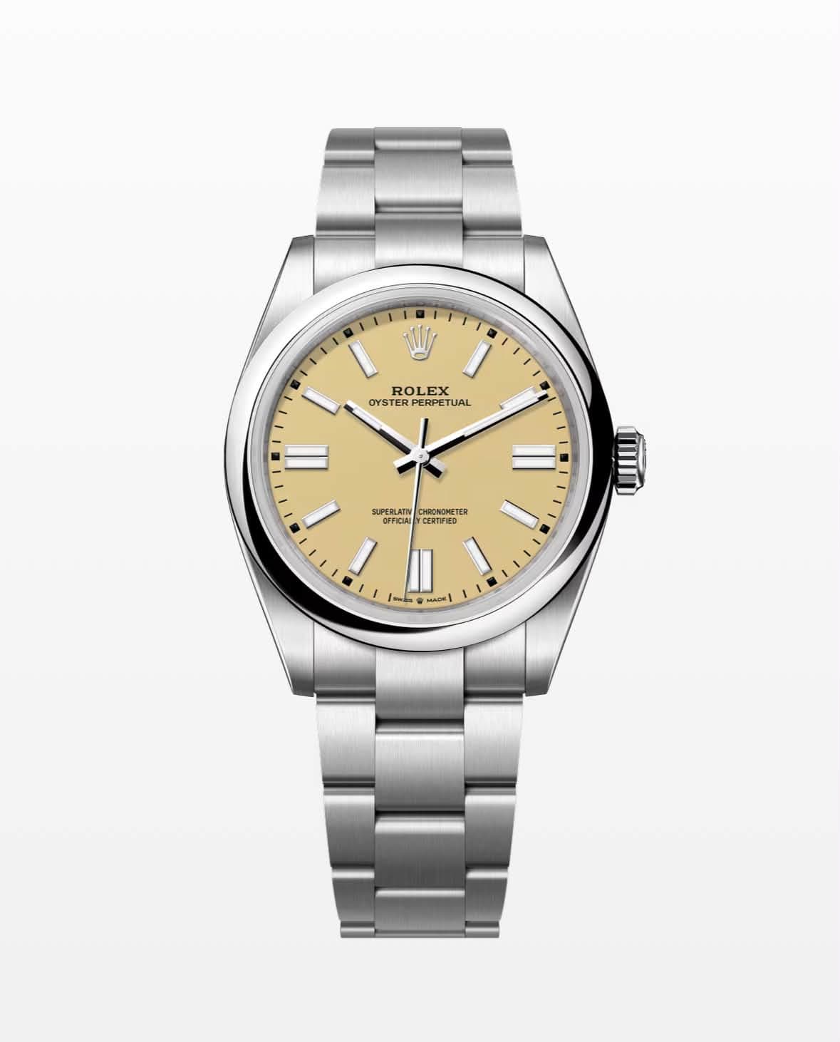 May be an image of wrist watch and text that says 'ROLEX OYSTERPERPETU OYSTER PERPETUAL SUPERLATN OFFICIA CHRONOMETER raTИpO r ette/ E'