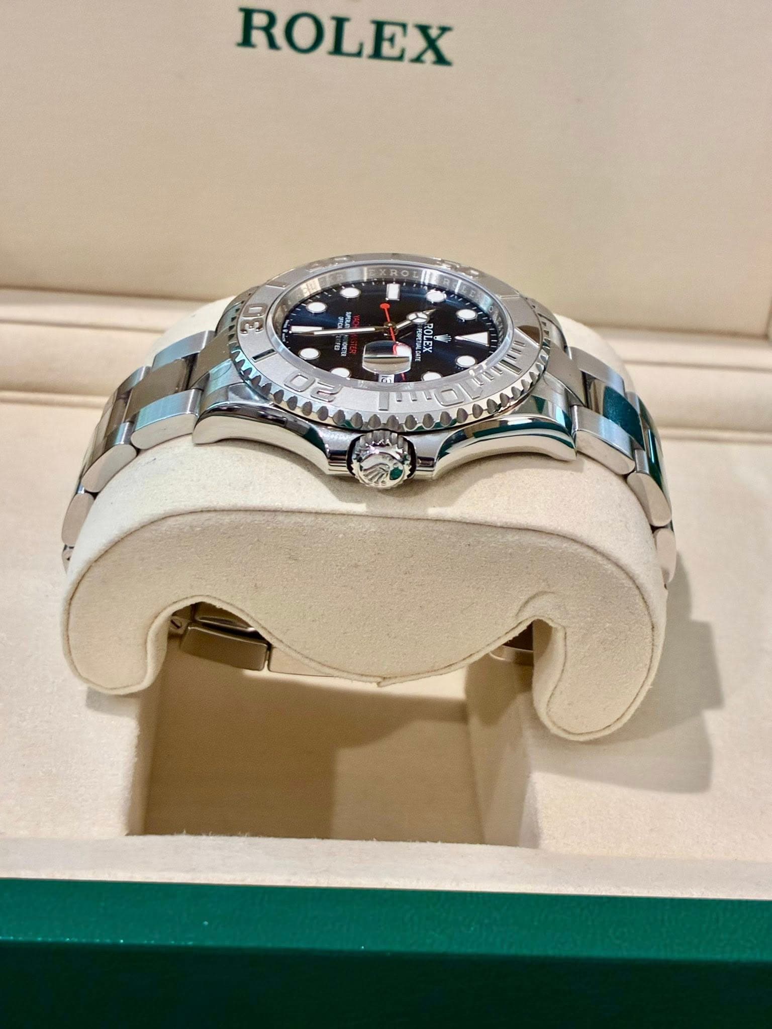 May be an image of wrist watch and text