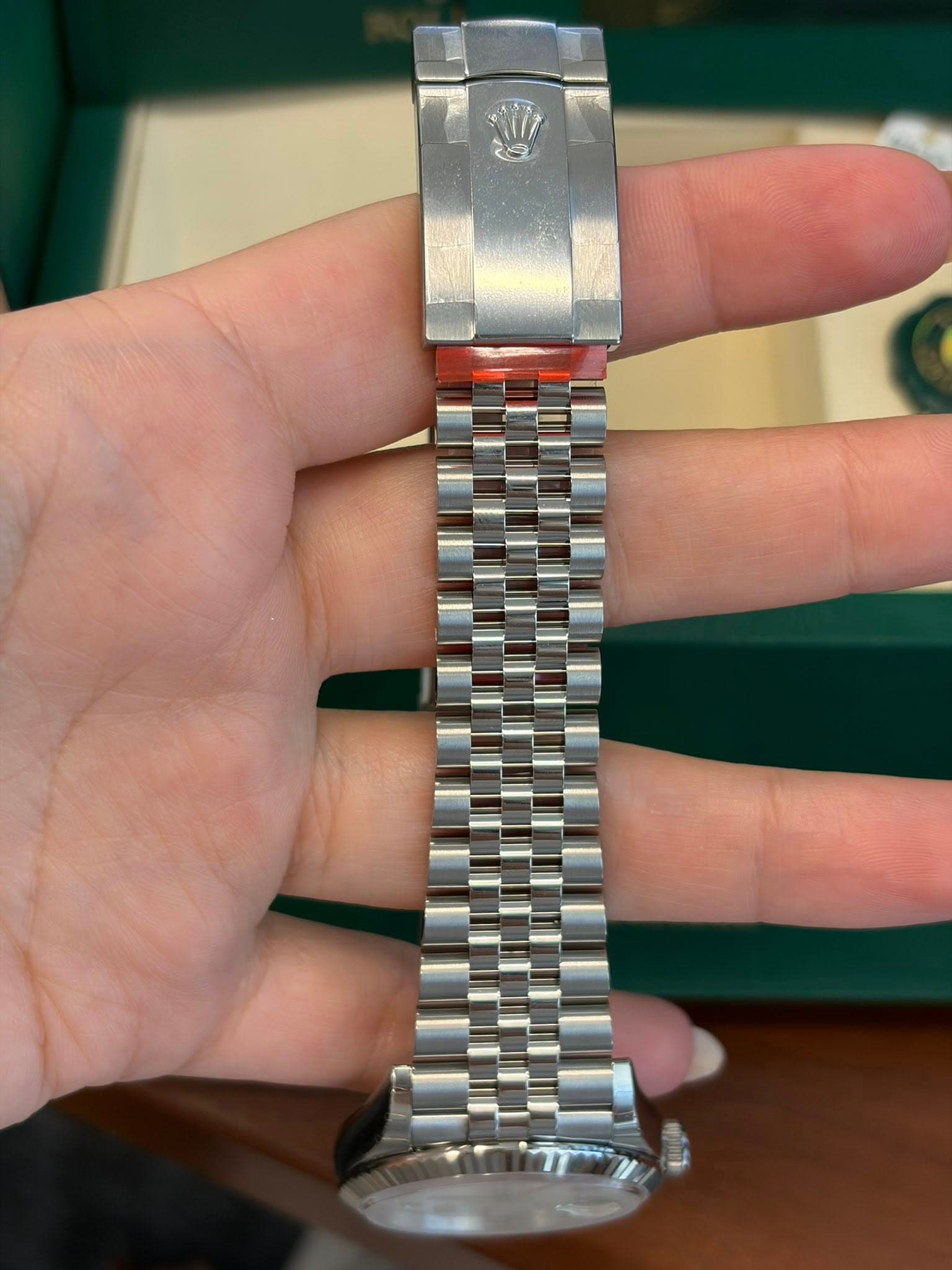 May be an image of wrist watch
