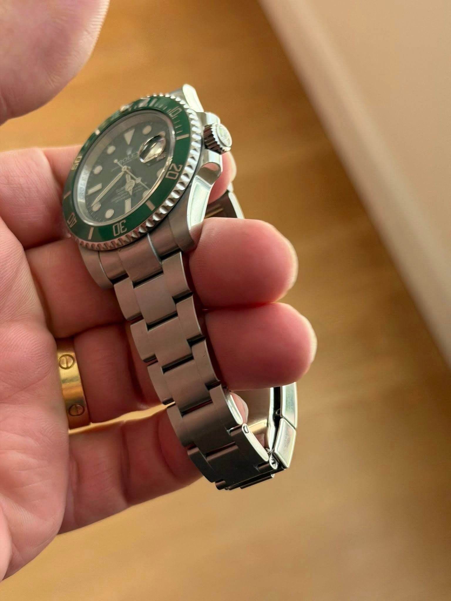 May be an image of wrist watch