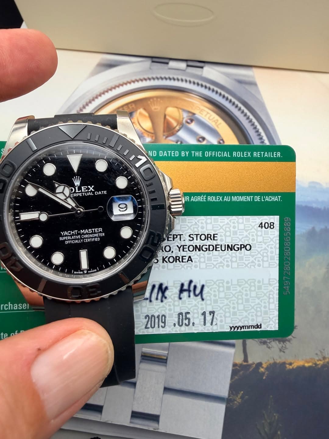 May be an image of wrist watch and text