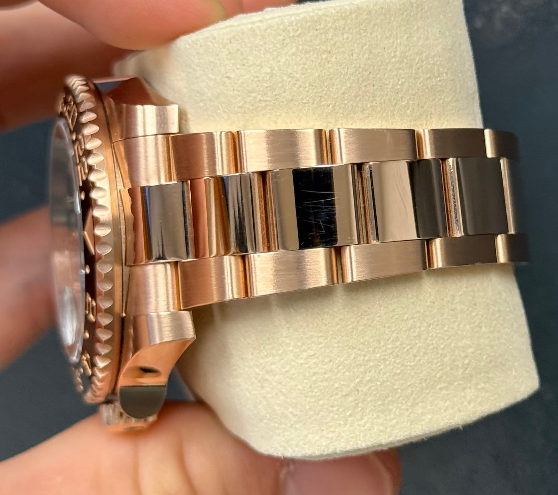 May be an image of wrist watch