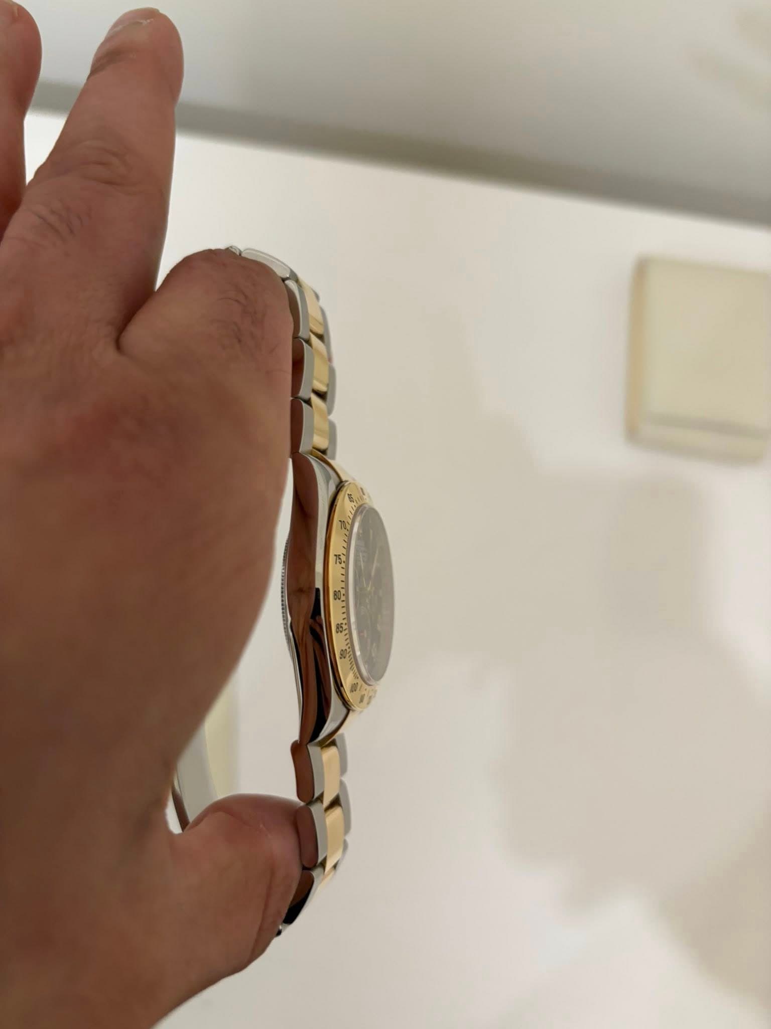 May be an image of wrist watch