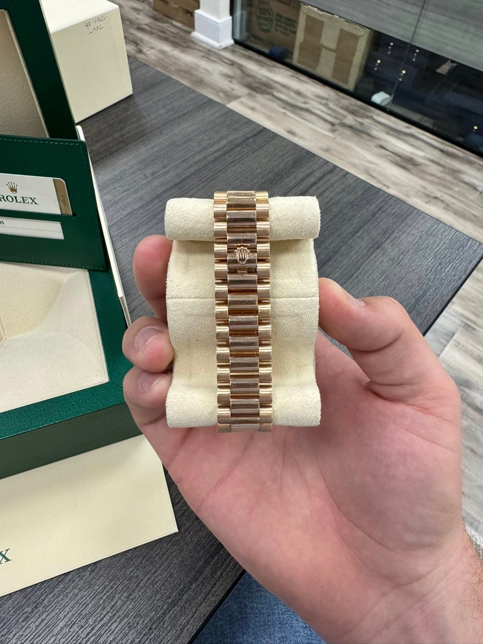 May be an image of wrist watch