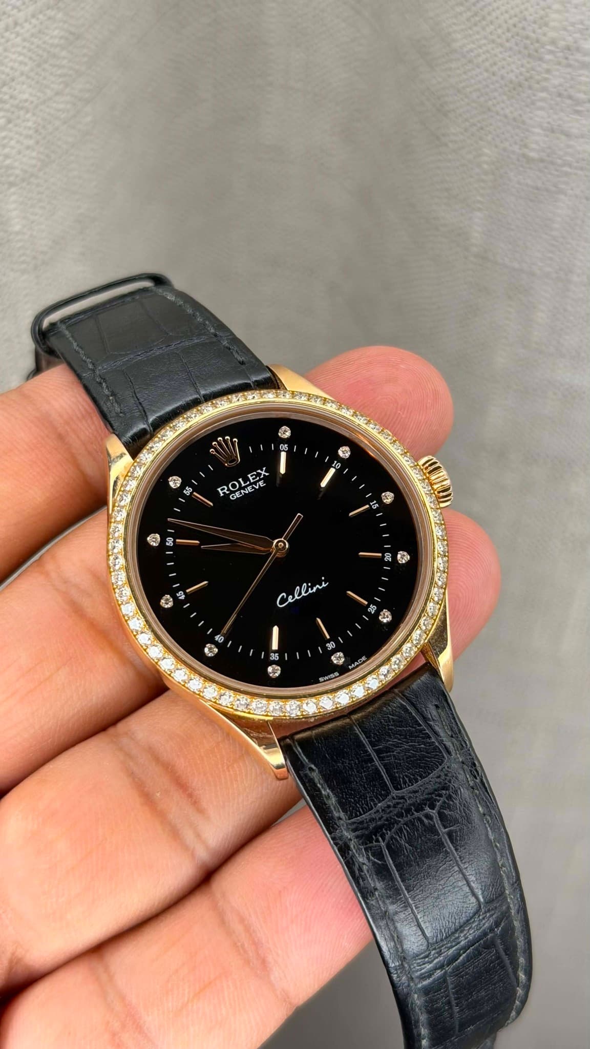 May be an image of wrist watch and text that says 'ශර မှ် 55 E Mi ROLE ROLE E RO ORNEVE OL ច 50 台 S / ® Cel Cellini / 40 姜 25 鴨 福 25 30 S 대장 サ'