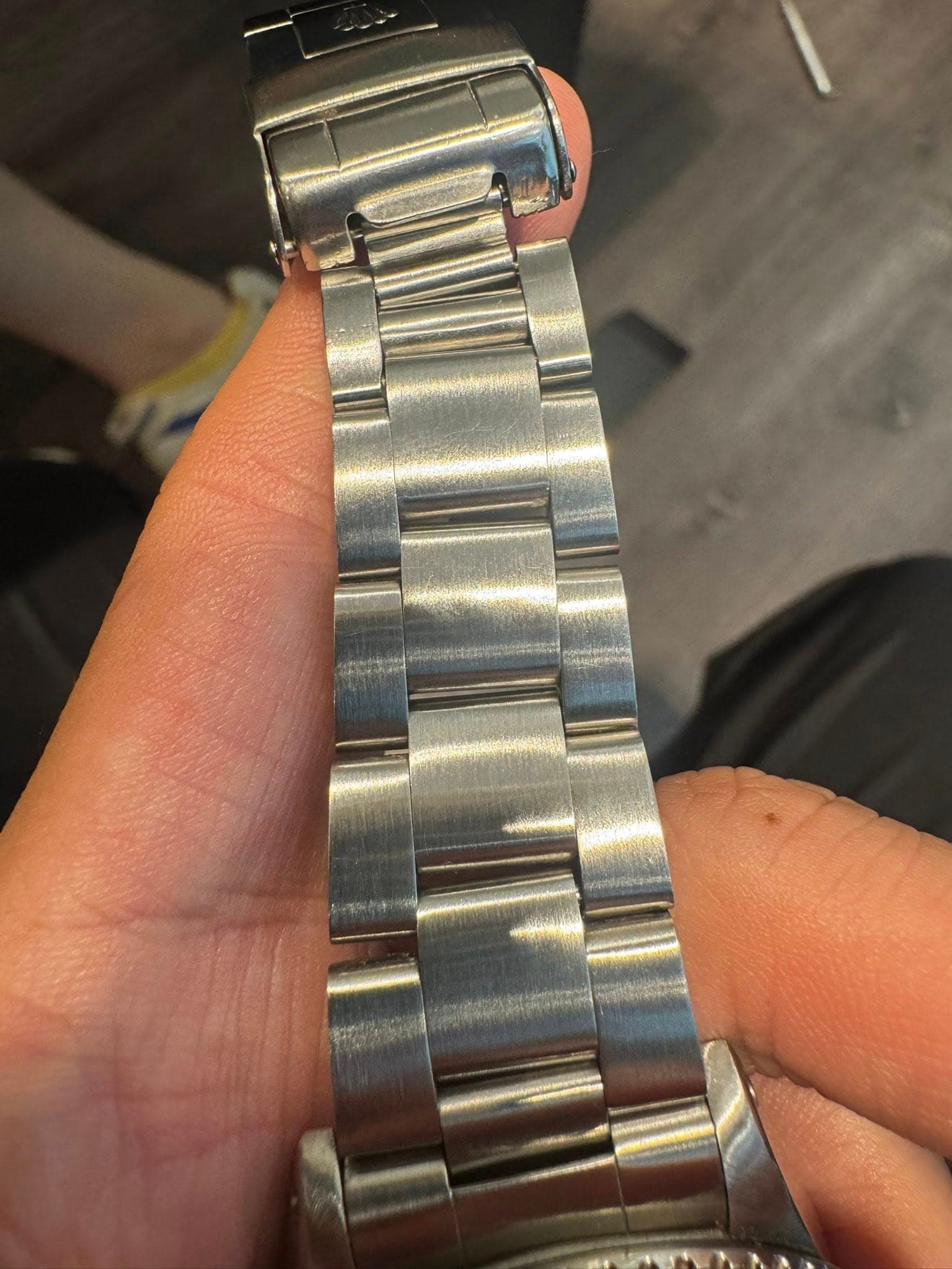 May be an image of wrist watch