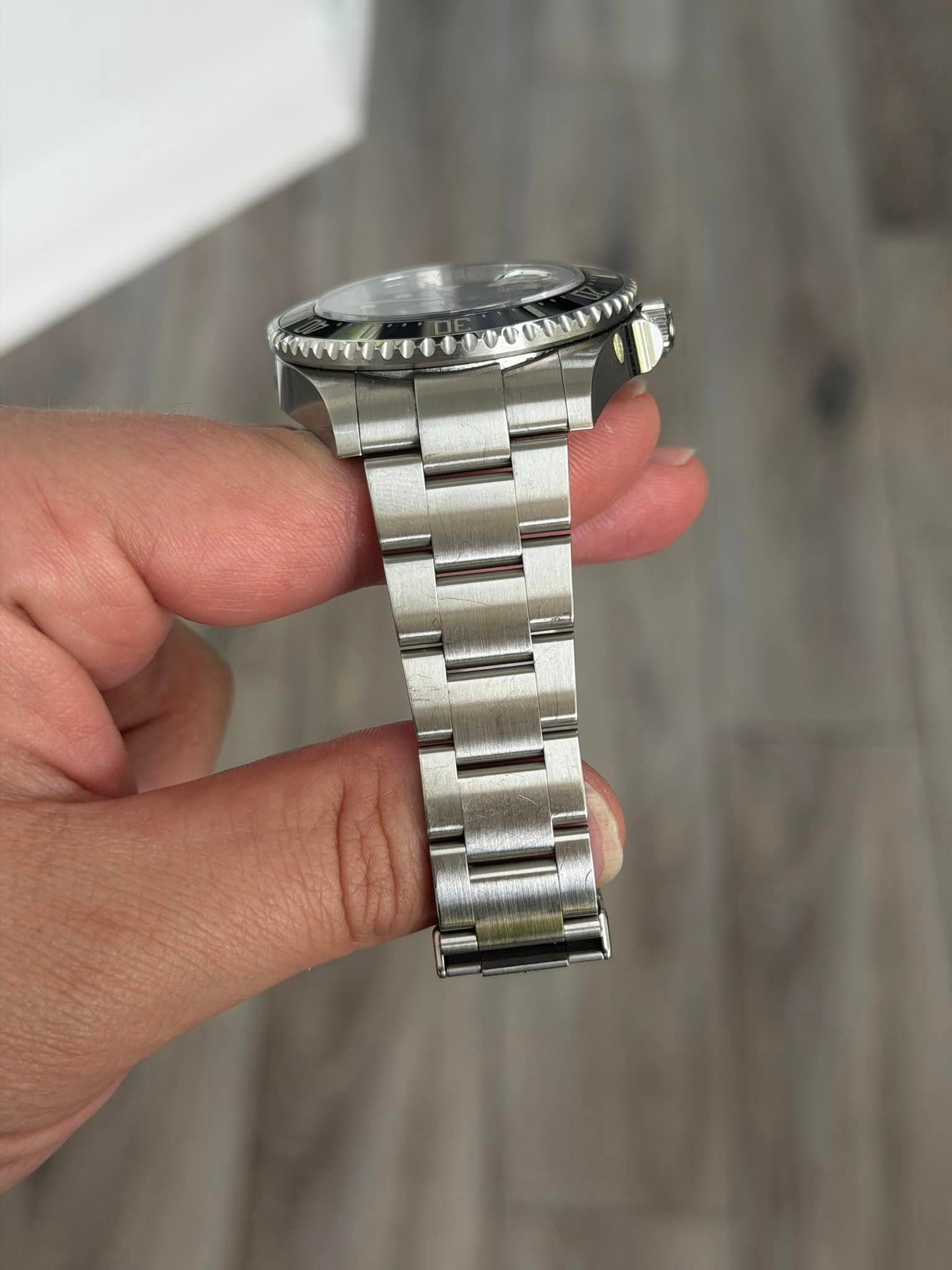 May be an image of wrist watch