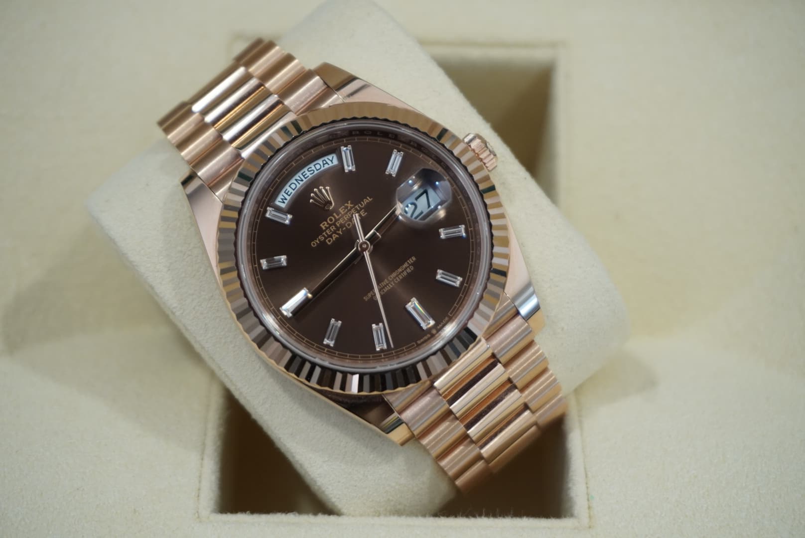 May be an image of wrist watch and text that says 'WEDNESDAY T U U F & H I'