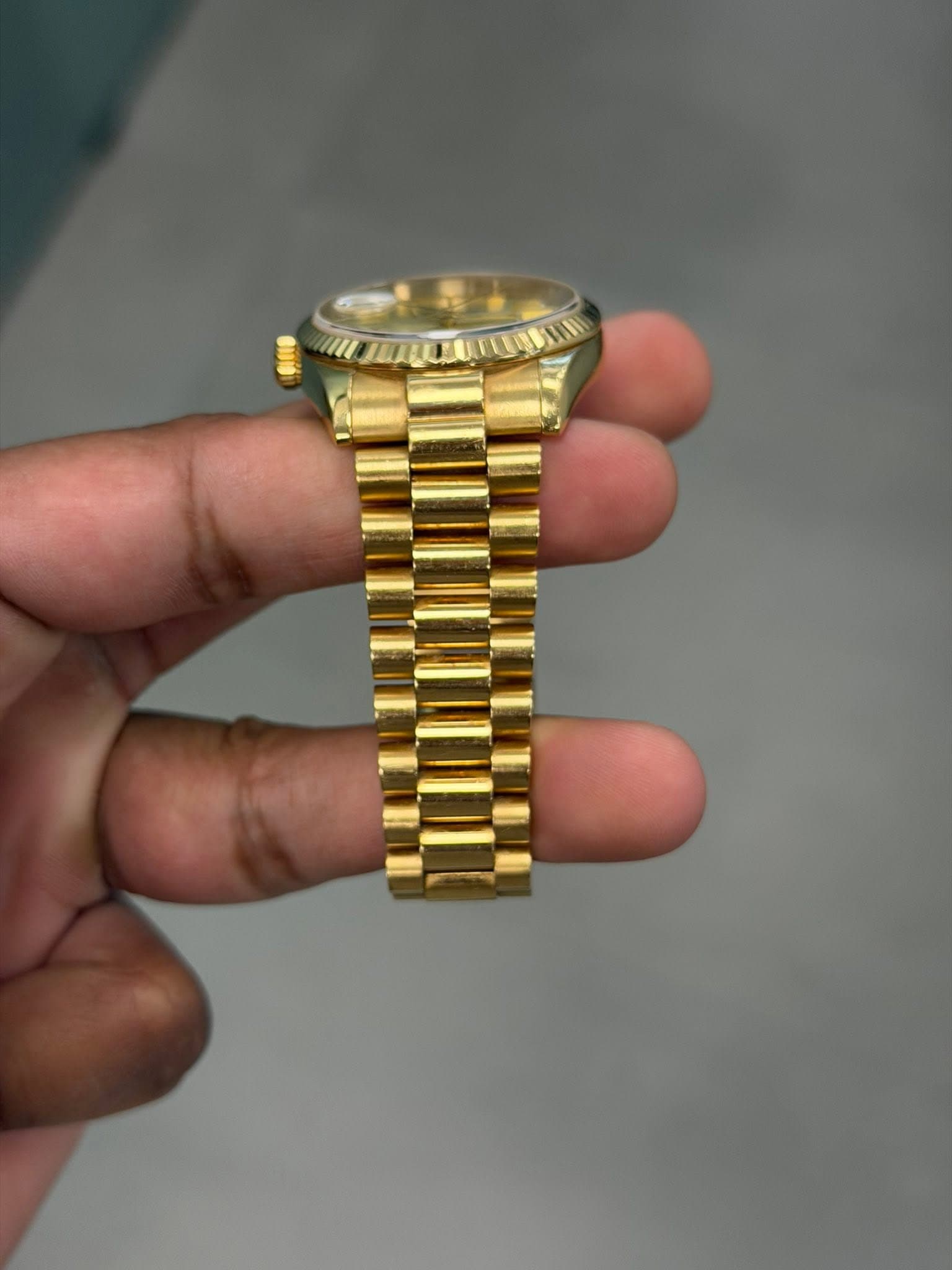 May be an image of wrist watch