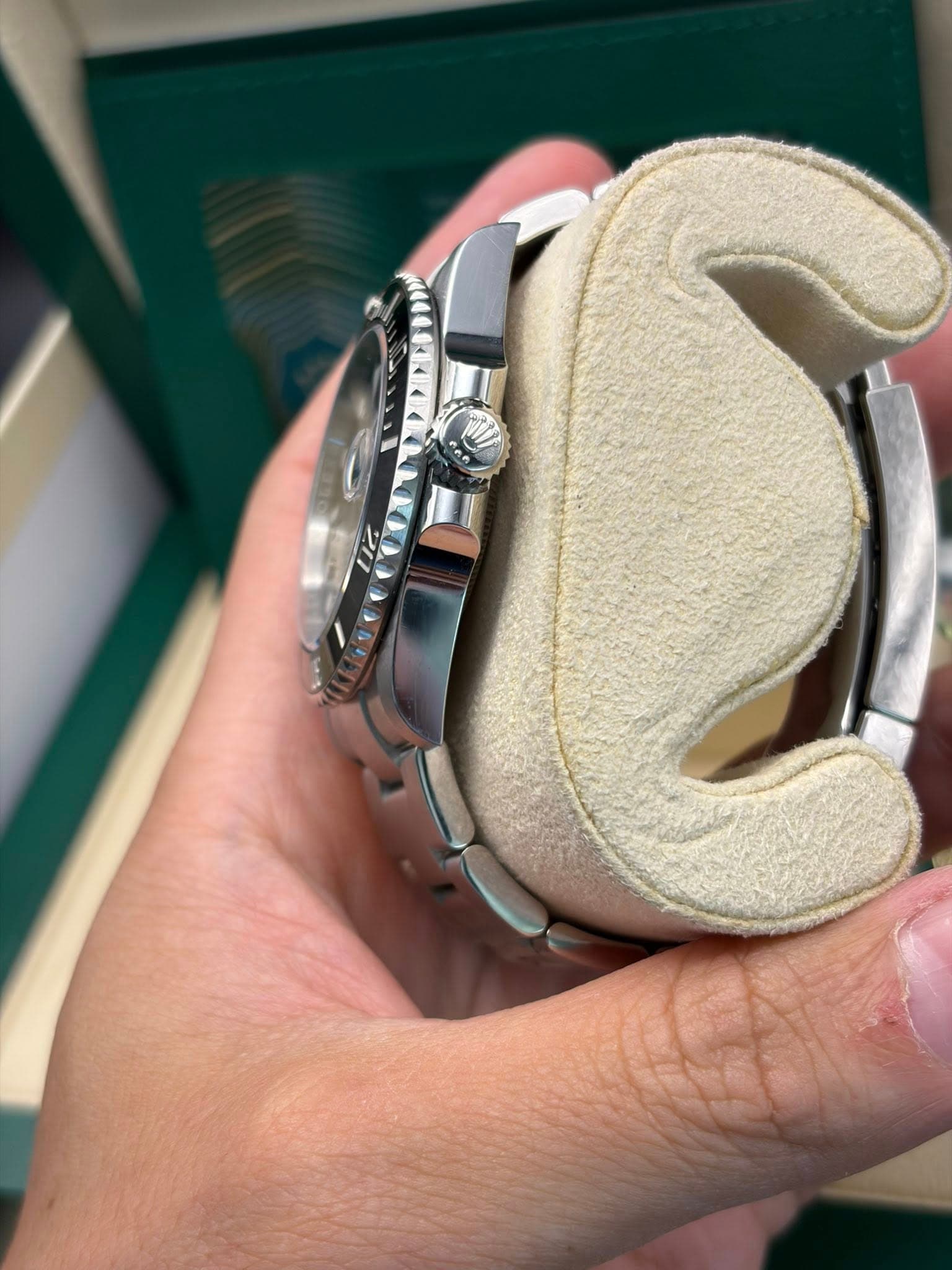 May be an image of wrist watch