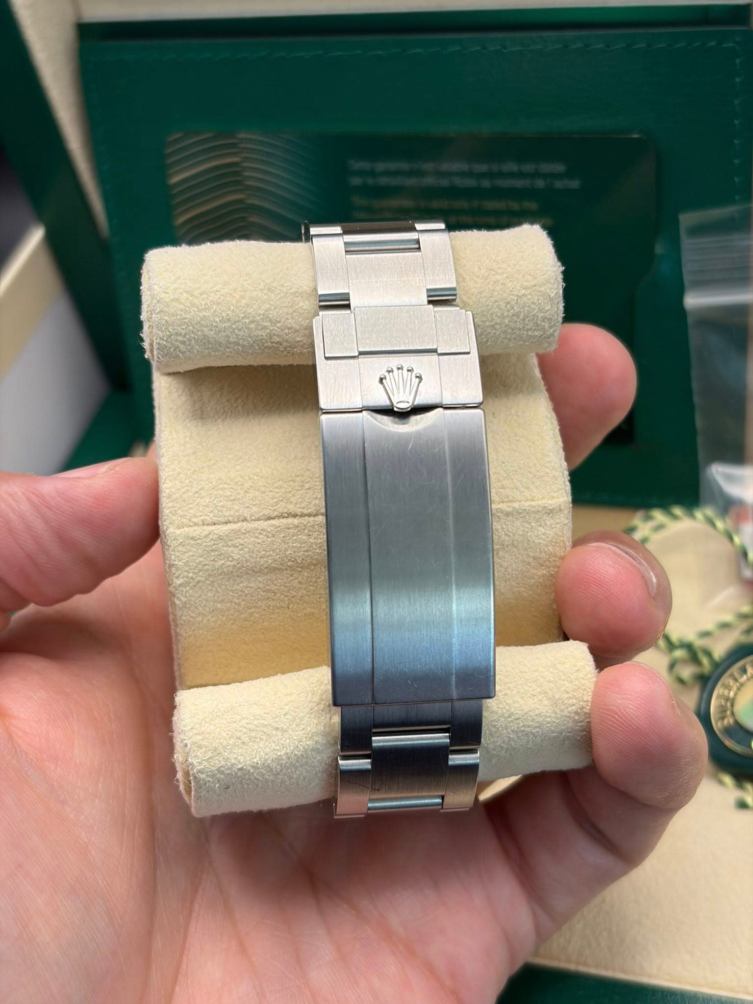 May be an image of wrist watch